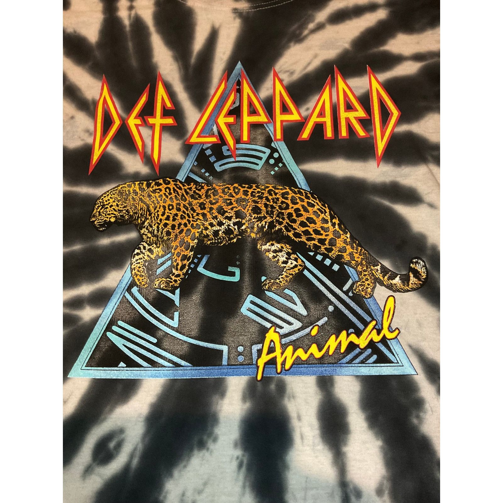 Def Leppard 🧨 Def Leppard ‘Animal’ Tie-Dye Graphic Tee (Size M) 🧨 Size US M / EU 48-50 / 2 - 3 Thumbnail