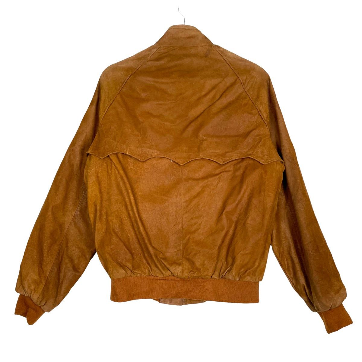 Golden Bear × Taylor Stitch × Vintage 💥90s GOLDEN BEAR LEATHER BOMBER JACKET Size US S / EU 44-46 / 1 - 11 Thumbnail