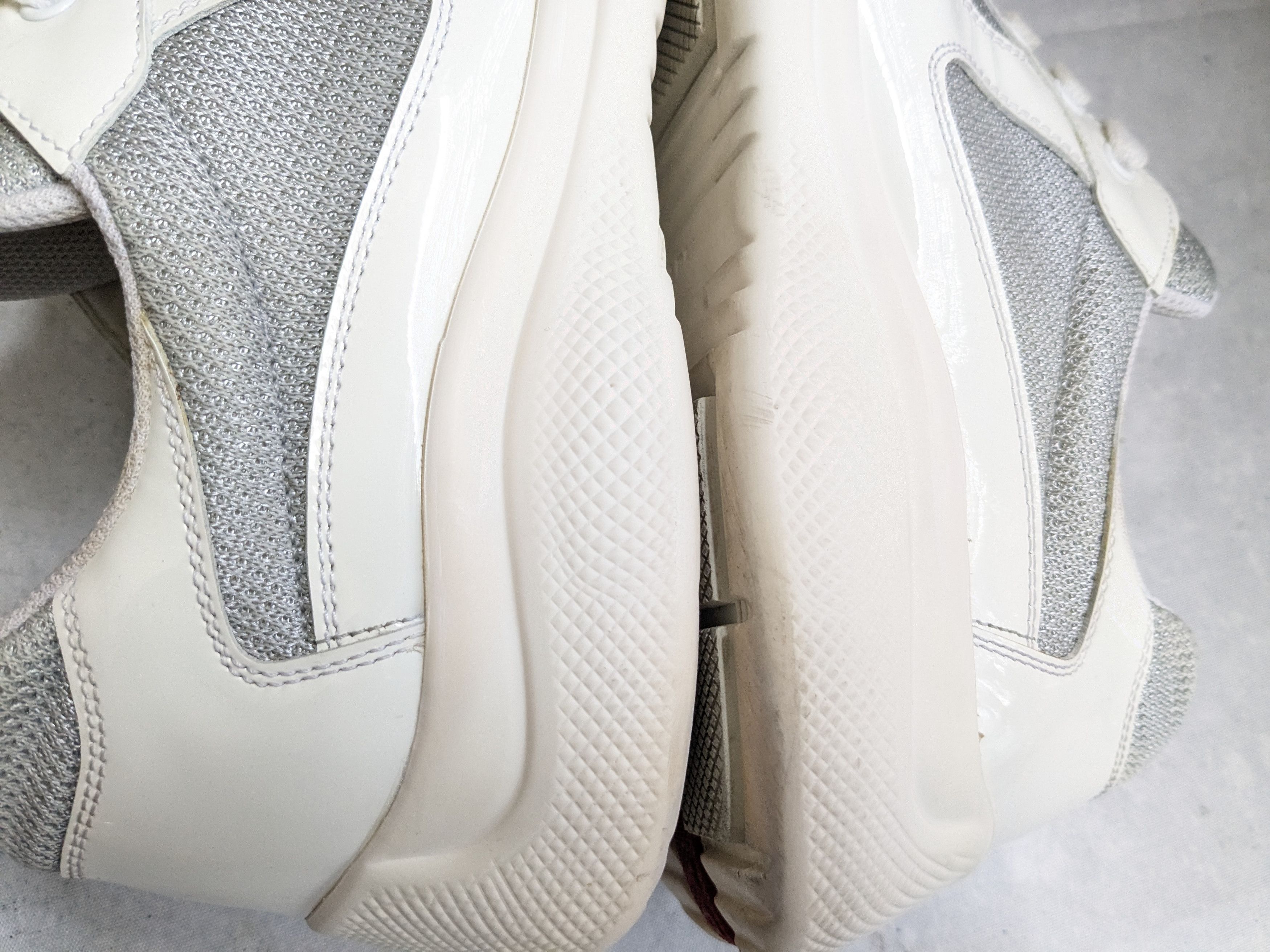 Prada Prada America's Cup Sneakers White Patent Leather 9 Low Size US 9 / EU 42 - 11 Thumbnail