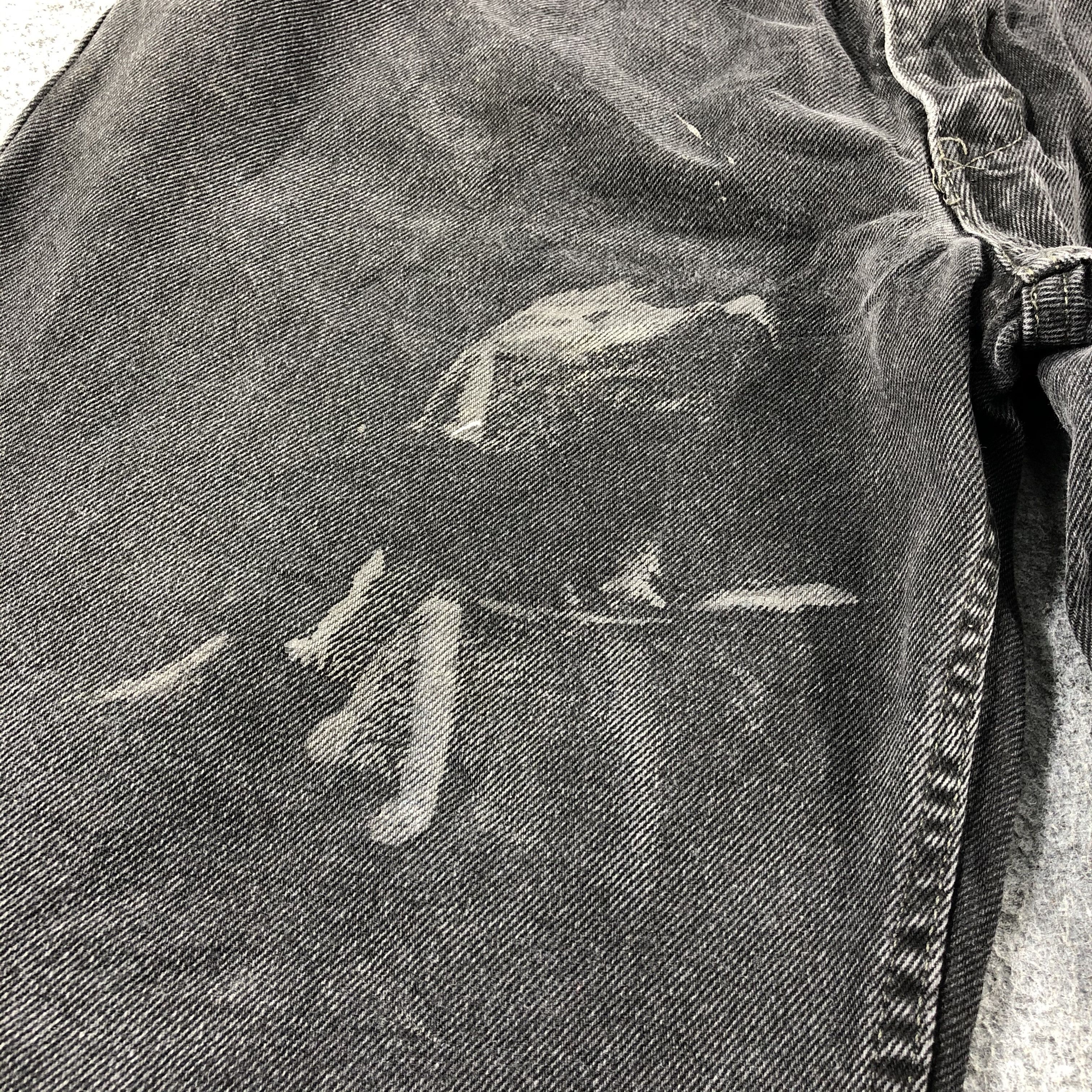 Levi's Vintage Faded Black Levis 550 Jeans-J2673 Size US 38 / EU 54 - 9 Thumbnail