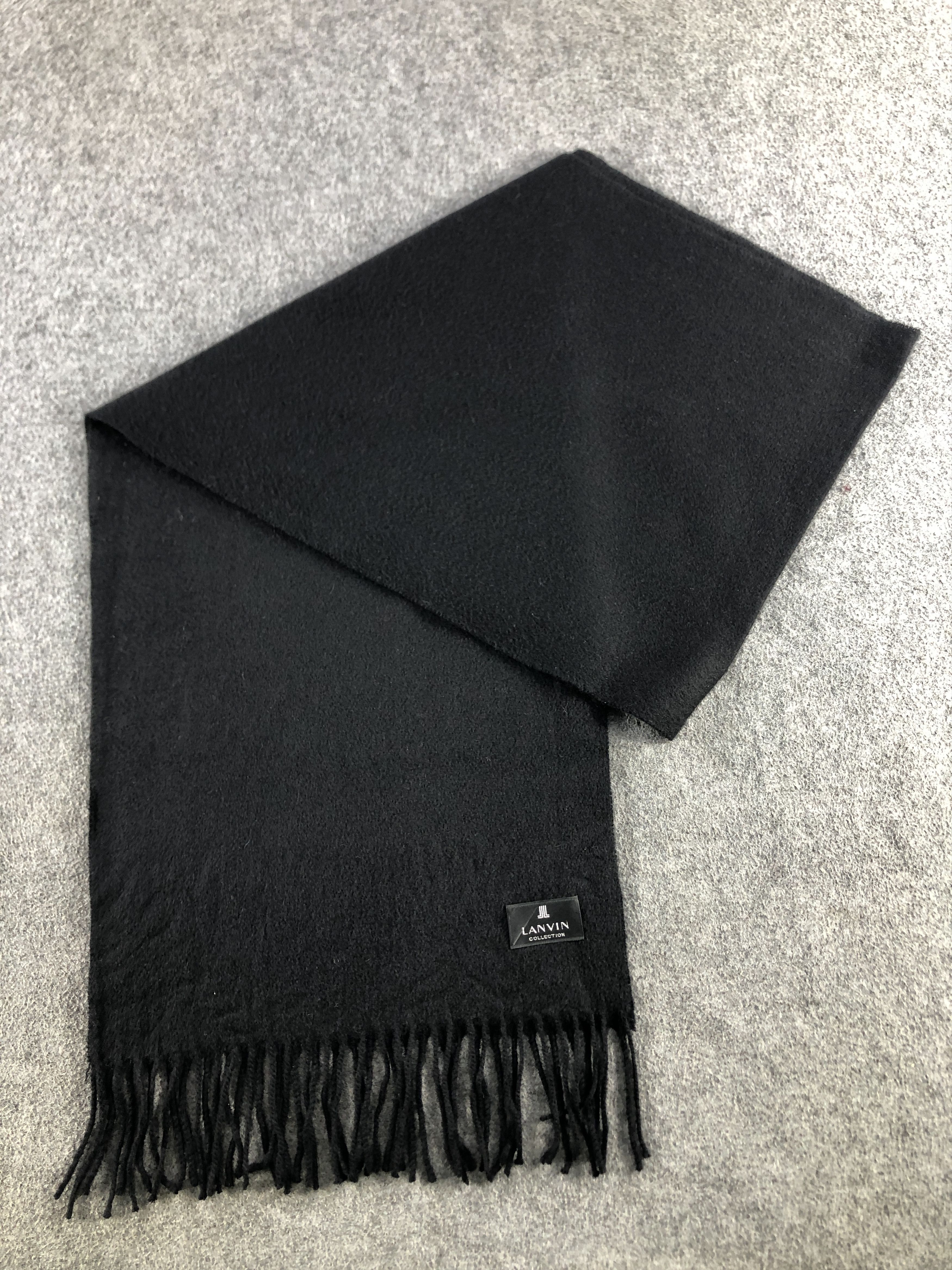 Lanvin Lanvin Cashmere Scarf / Muffler / Neckwear P759 Size ONE SIZE - 6 Thumbnail