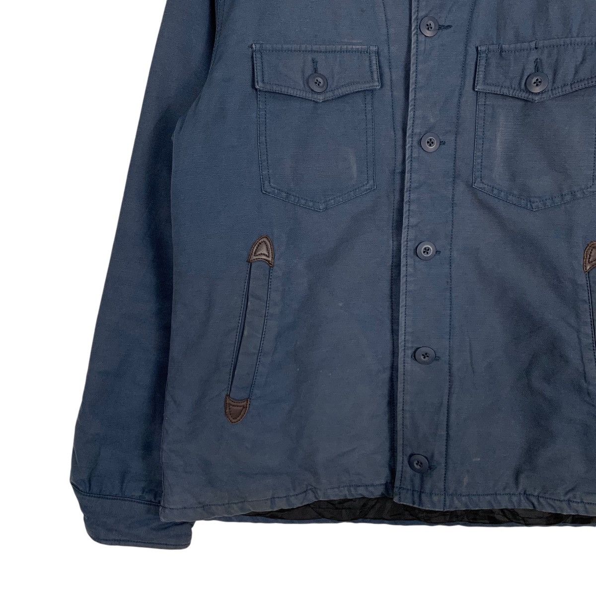 Japanese Brand Vintage Worker Jacket Four Pocket Chore Jacket #1215-C55 Size US M / EU 48-50 / 2 - 3 Thumbnail