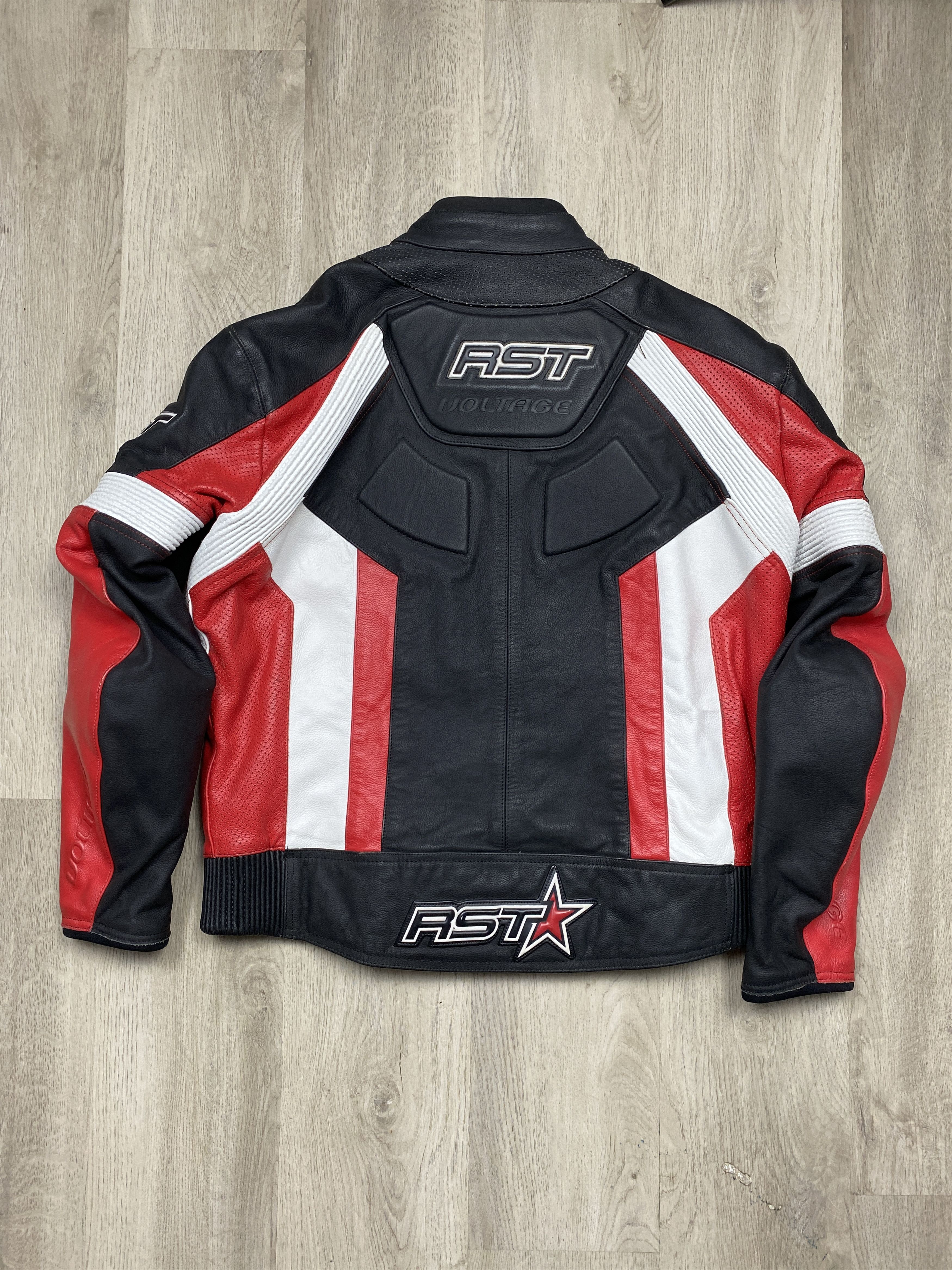 Genuine Leather RST Moto Leather Jacket + Pants Racing Suit Overall Size US M / EU 48-50 / 2 - 13 Thumbnail