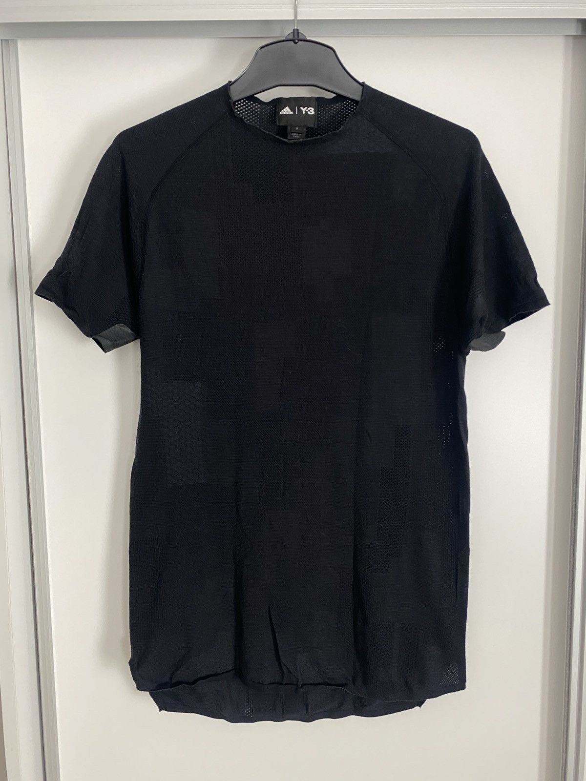 Y-3 Yohji Yamamoto x Adidas Archive Asymmetrical Top Tee y2k
