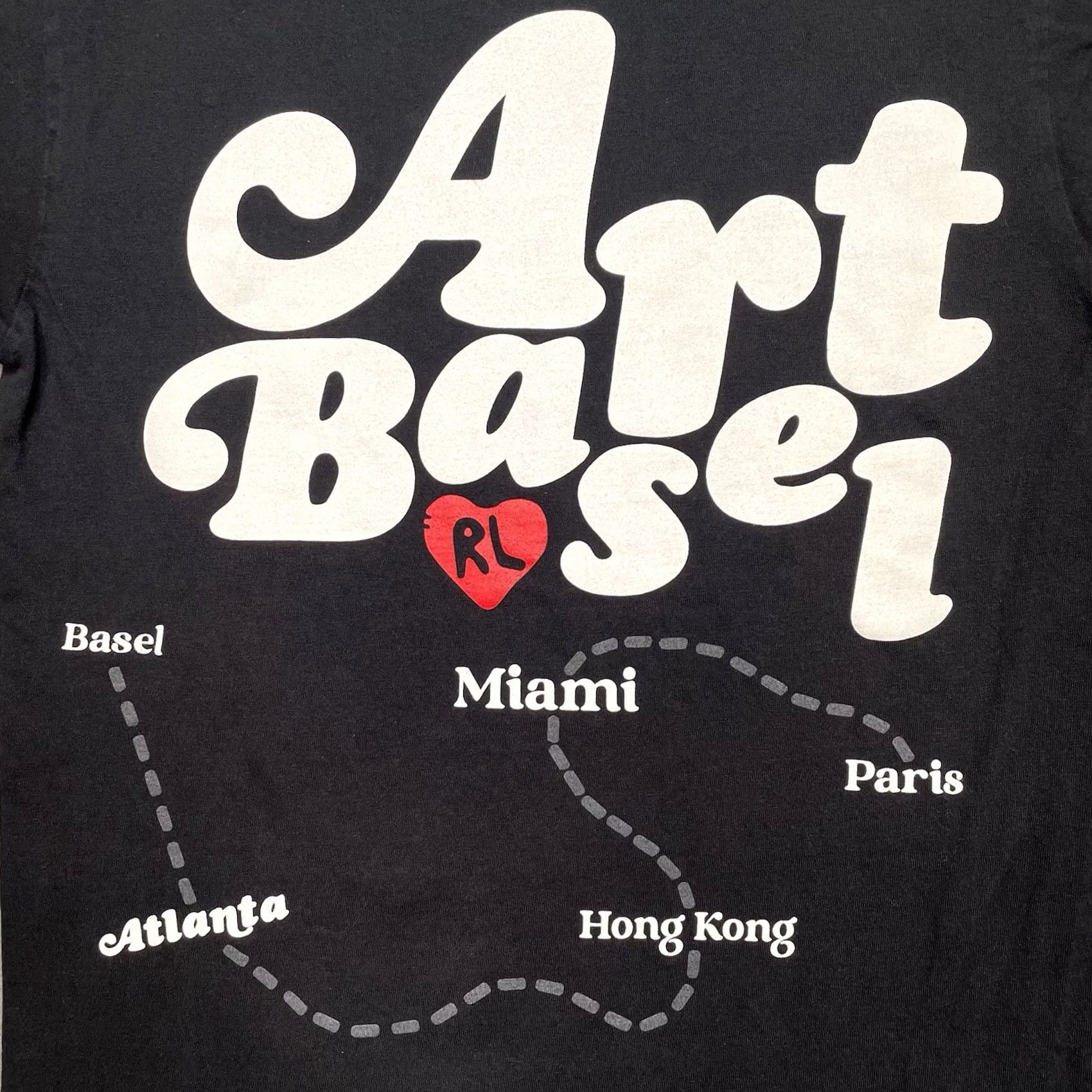 Vintage Art Basel Shirt Men’s Small Miami Short Sleeve RL USA Contemporary Art Florida Black T-Shirt Limited Edition Mens S Size US S / EU 44-46 / 1 - 2 Thumbnail