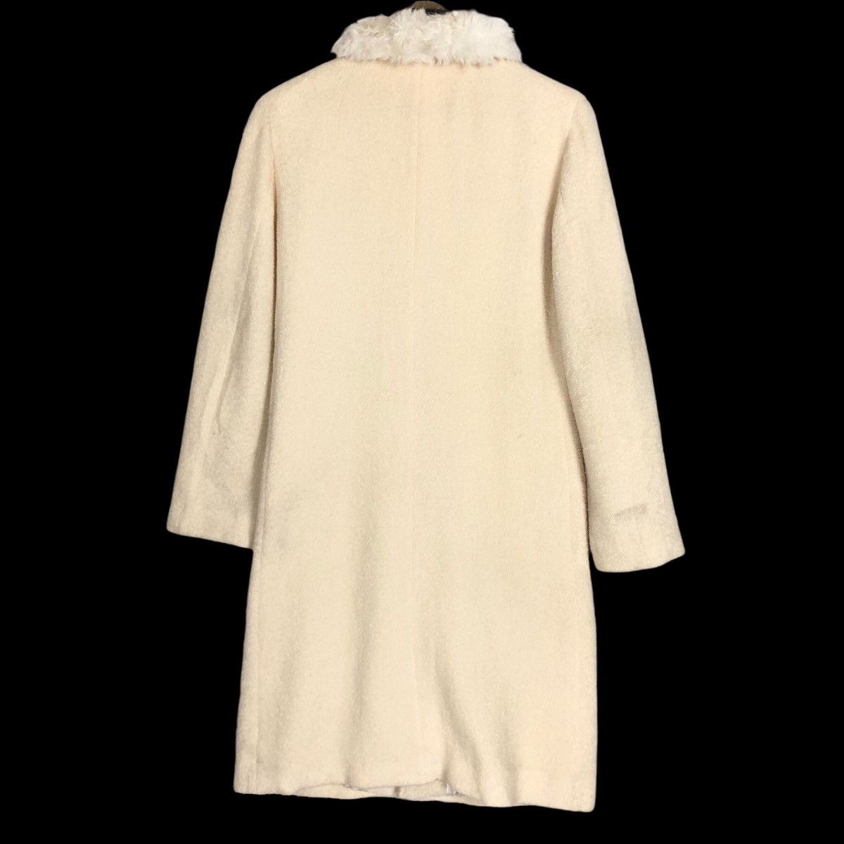 Designer × agnes b. Vintage Agnes B Paris Laine Wool Overcoat Size S / US 4 / IT 40 - 20 Thumbnail