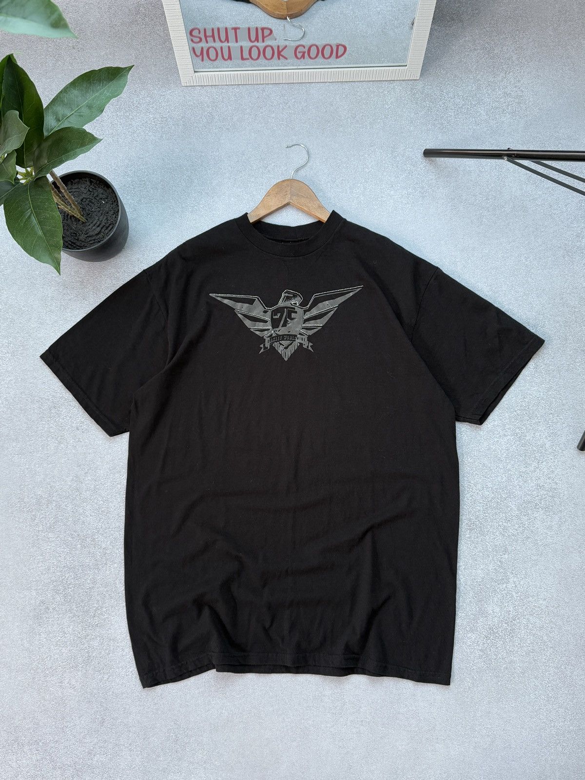Oakley Oakley Vintage T-Shirt World Wide 75 Black Men Outdoor Style Size US XL / EU 56 / 4 - 2 Thumbnail