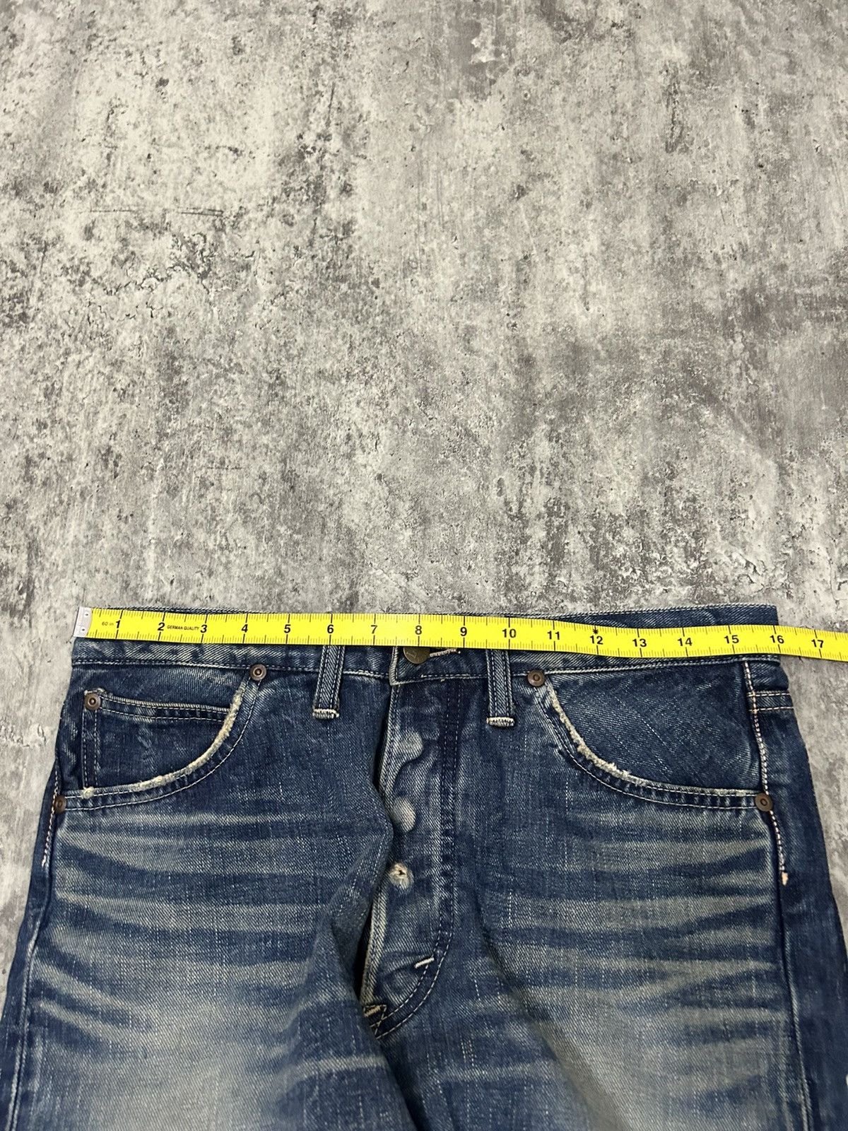 Lee Vintage Lee Riders X Okuda Japan Mud Wash Selvedge Jeans Size US 32 / EU 48 - 17 Thumbnail