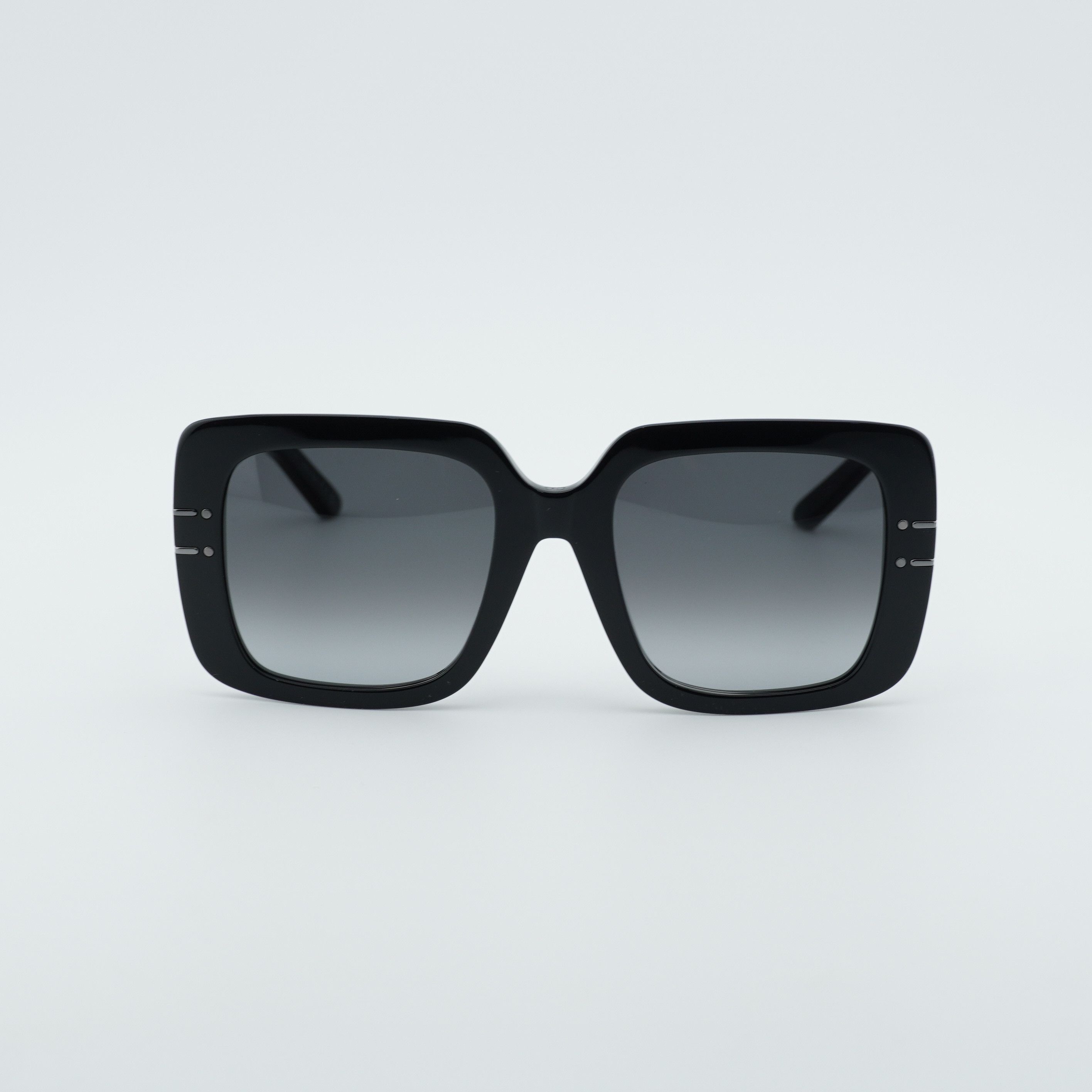 Dior Dior DIORSIGNATURE S11F 14A1 Sunglasses Black Square Frame Size ONE SIZE - 6 Thumbnail