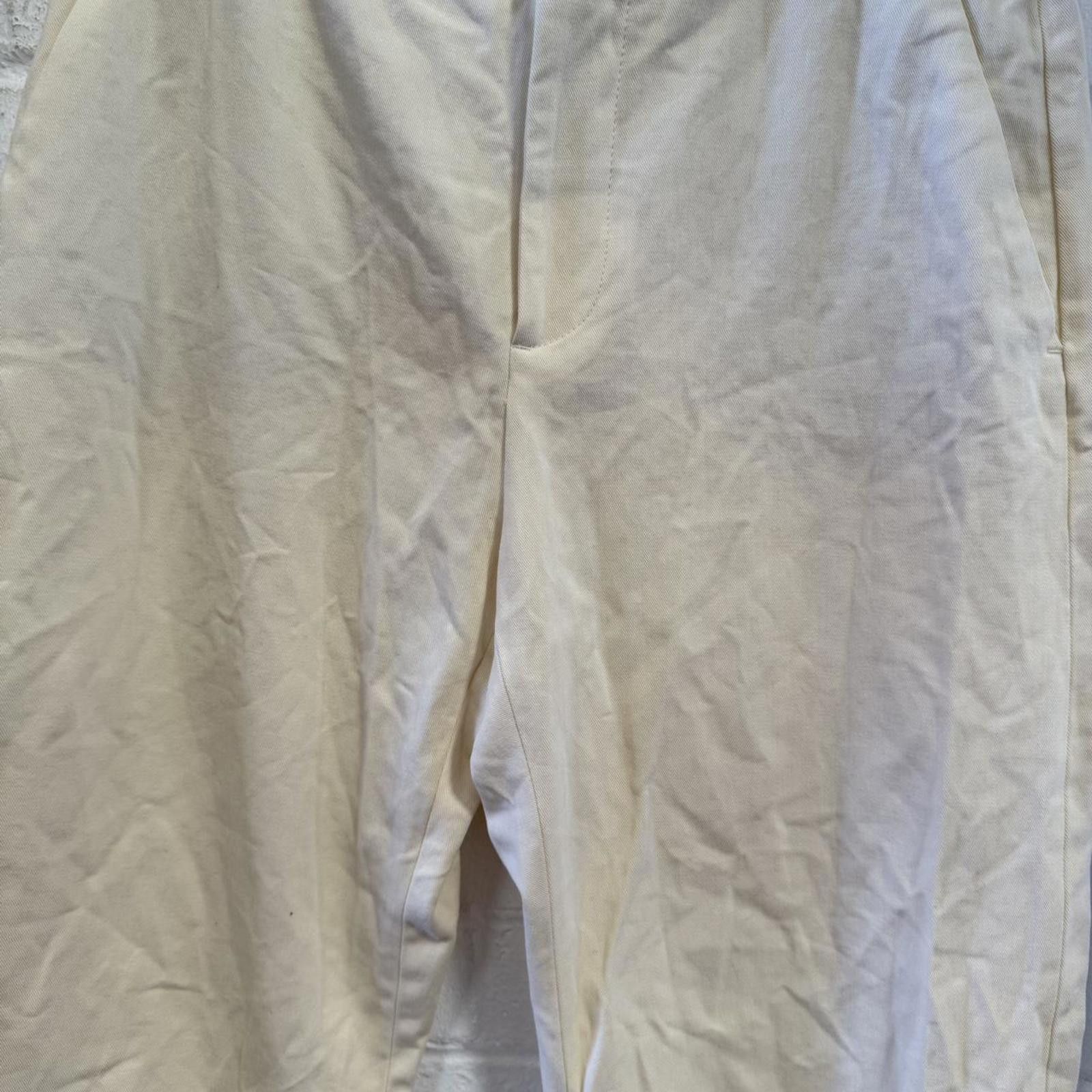 Other Women's Cream and White Trousers Size 32" / US 10 / IT 46 - 4 Thumbnail