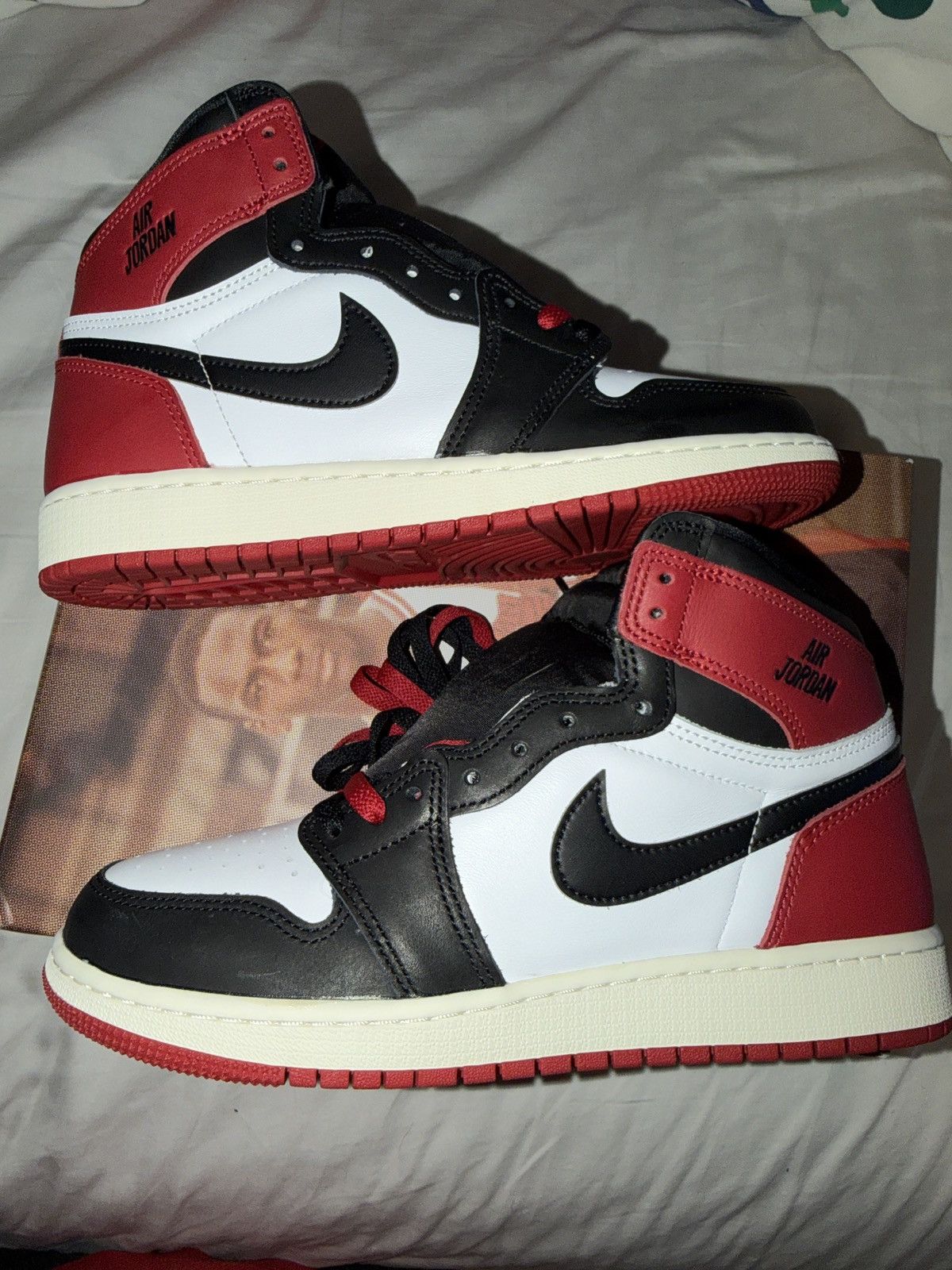 Jordan Brand Jordan 1 Retro High OG ‘Black Toe Reimagined’ 2025 Size US 7 / EU 40 - 1 Thumbnail