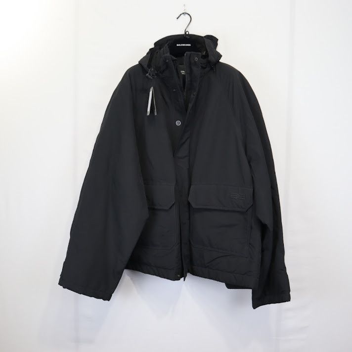 Balenciaga o1rshd1 Jacket in Black Size US M / EU 48-50 / 2 - 1 Thumbnail