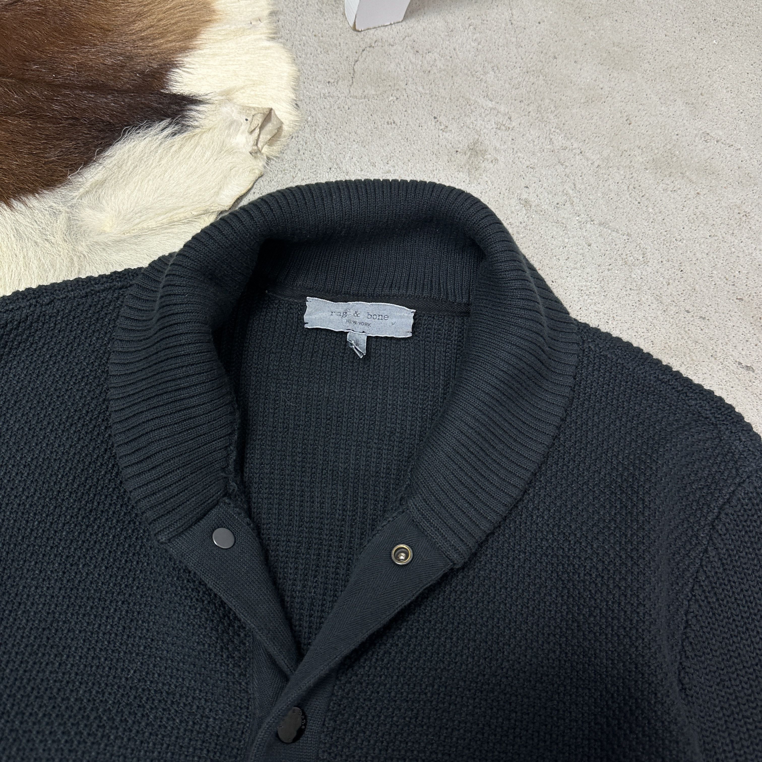 Rag & Bone Vintage Streetwear Rag & Bone Buttoned Cardigan Y2K Size US S / EU 44-46 / 1 - 3 Thumbnail