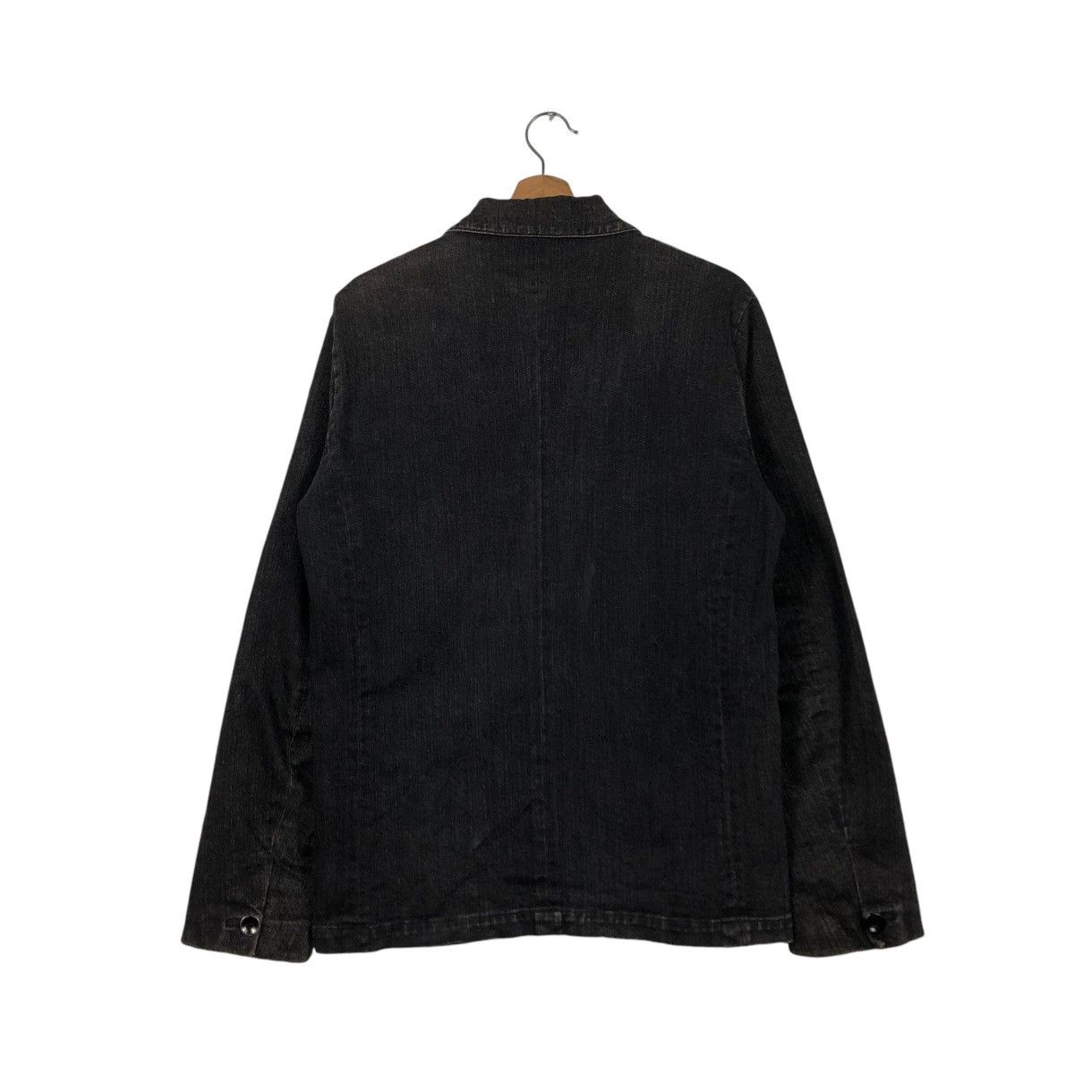 Japanese Brand 🔥VINTAGE CHORE WORK JACKET MONTAGE STRIPED ISSEY MIYAKE Size US M / EU 48-50 / 2 - 10 Thumbnail