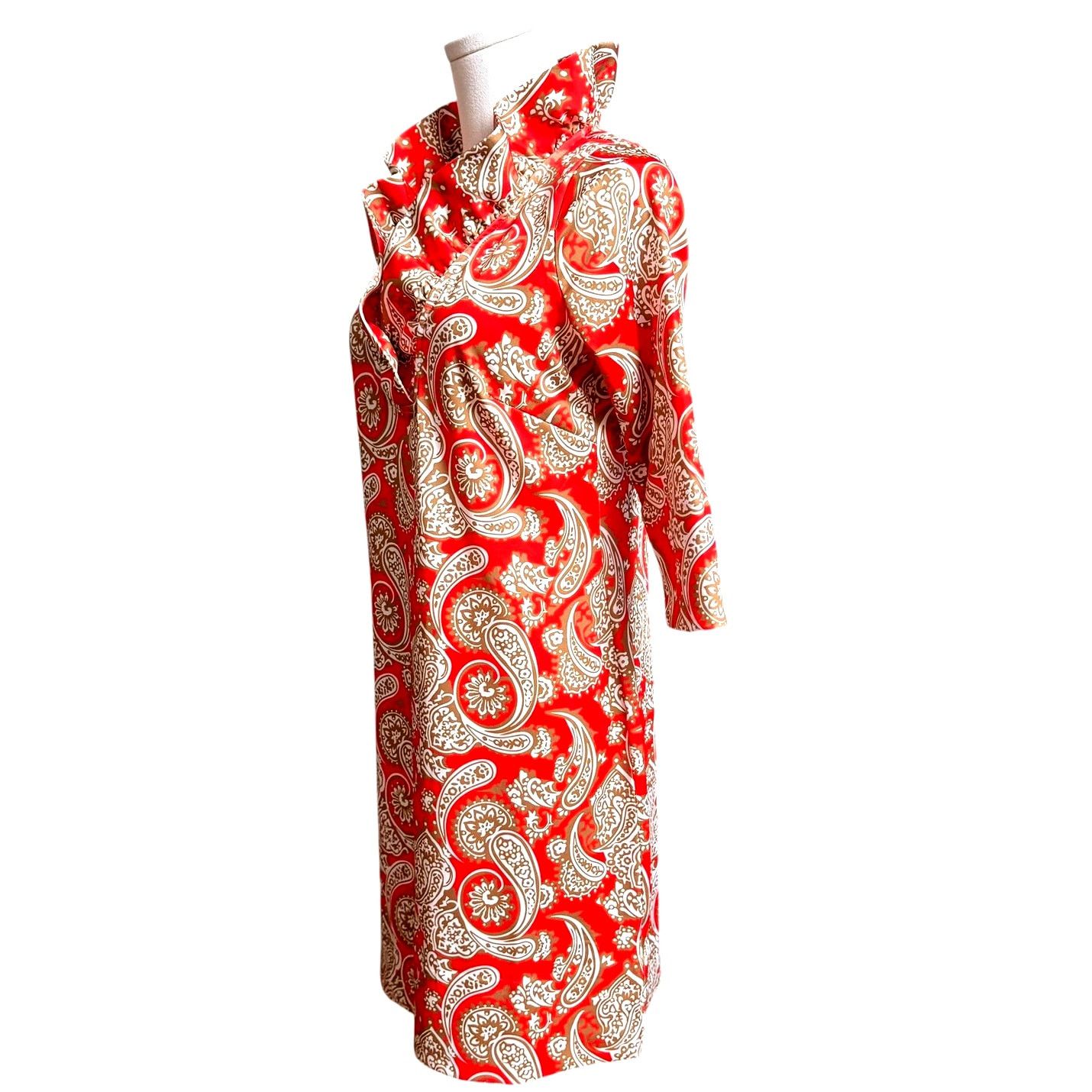 Gretchen Scott Gretchen Scott Jersey Ruffneck Dress Paisley Size XS Size XS / US 0-2 / IT 36-38 - 3 Thumbnail