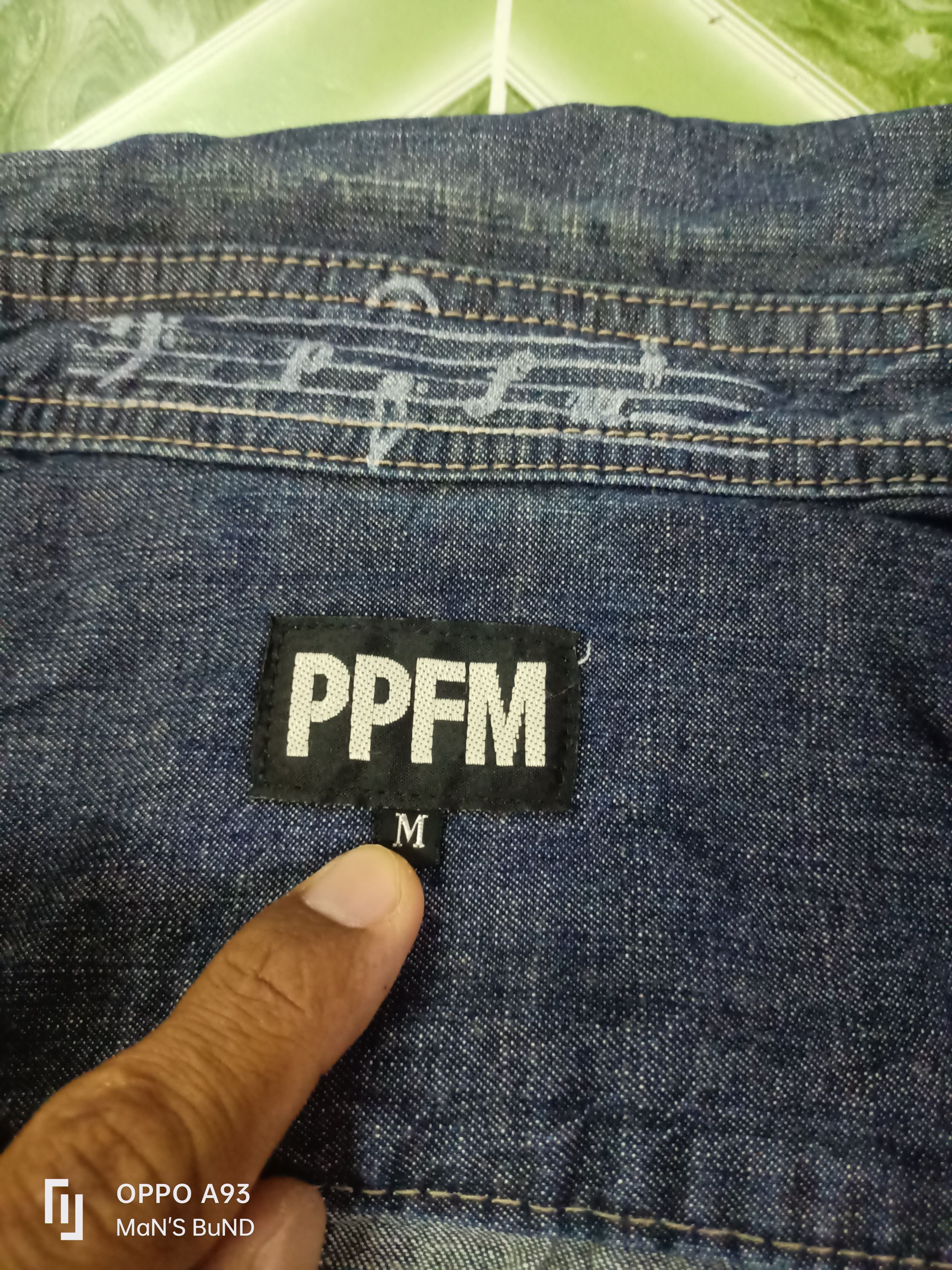 PPFM × Vintage 🔥🔥🔥 PPFM Denim Jacket Nice Design 🔥🔥🔥 Size US M / EU 48-50 / 2 - 12 Thumbnail