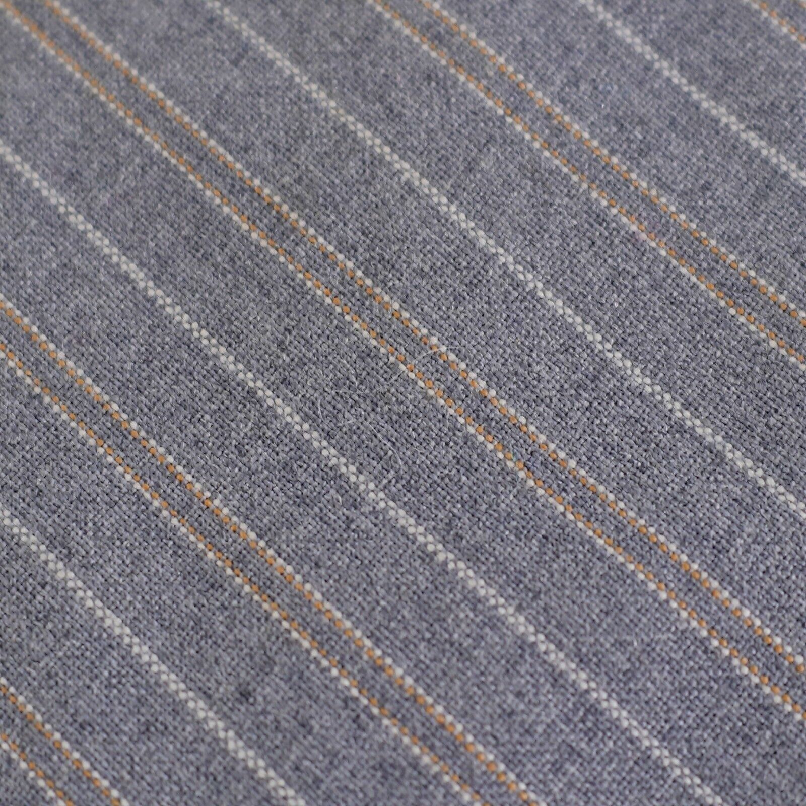 Vintage Unbranded Gray W/ Brown Gray Striped Woven Short Polyester B Size ONE SIZE - 2 Thumbnail