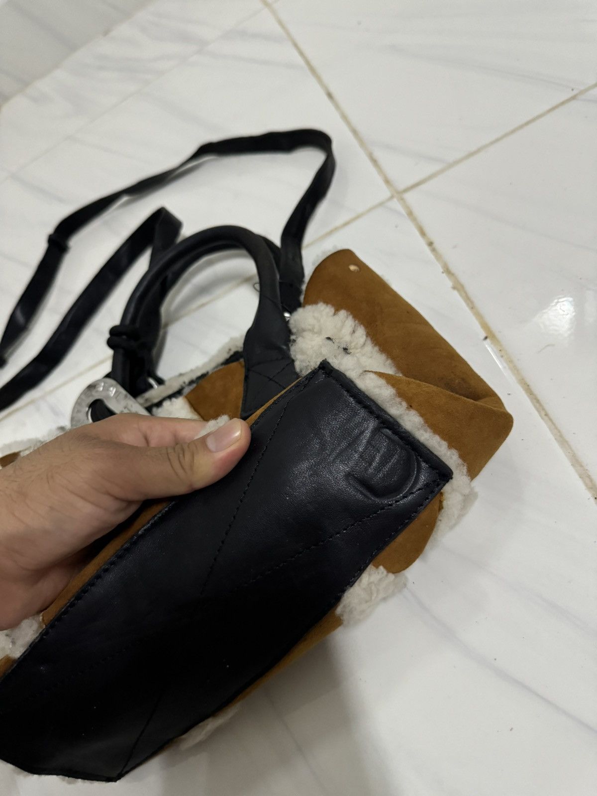Diesel × If Six Was Nine Diesel faux fur handbag Size ONE SIZE - 7 Thumbnail