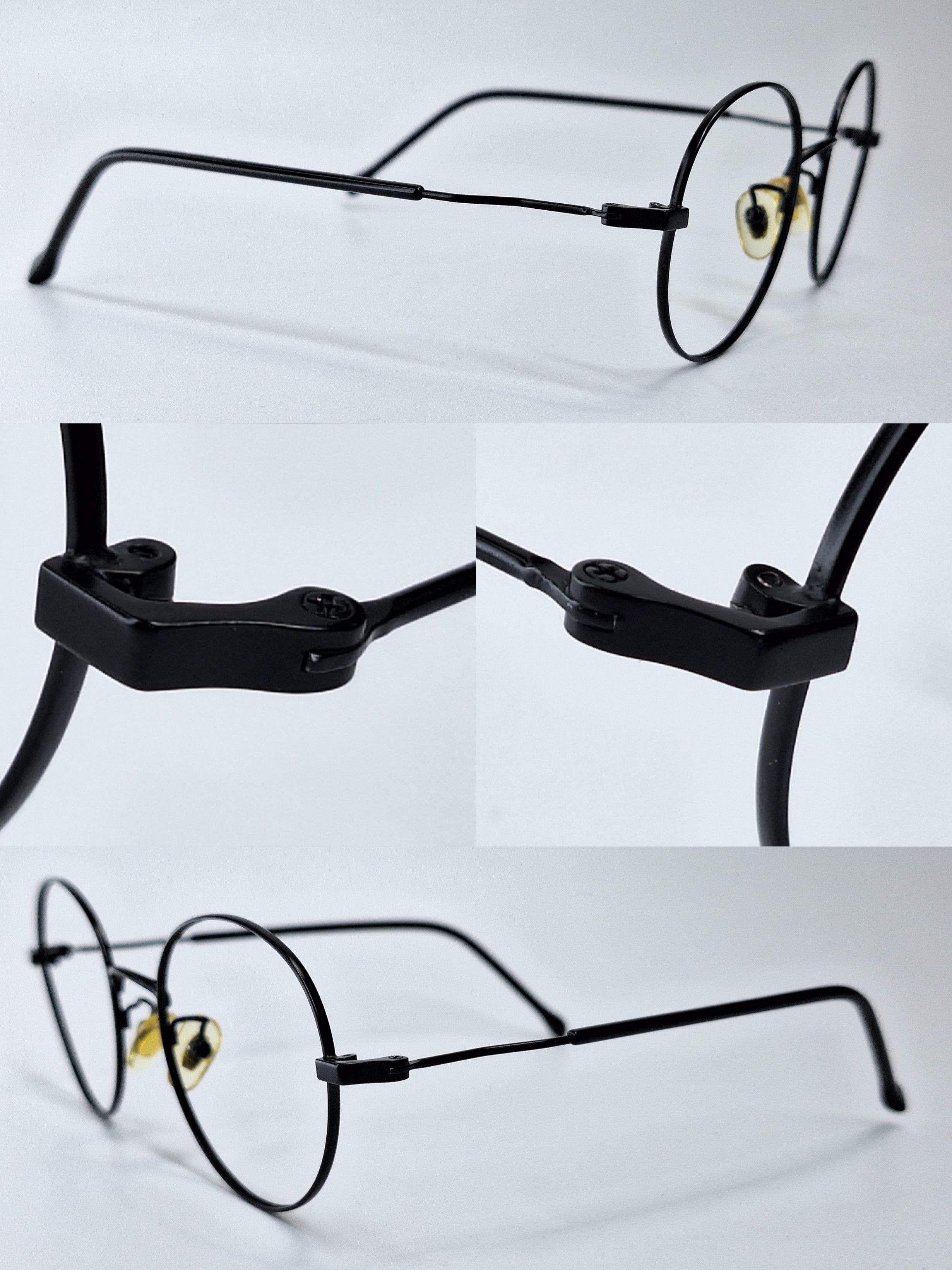 Other Japan Vintage Sabae 7g Beta Titanium Round Eyeglass Frame Size ONE SIZE - 7 Thumbnail