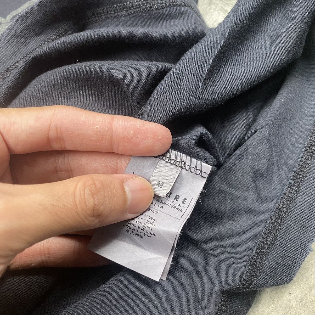 Designer × Pierre Balmain Pierre Balmain Bondage Sunfaded Tee Size US M / EU 48-50 / 2 - 6 Thumbnail