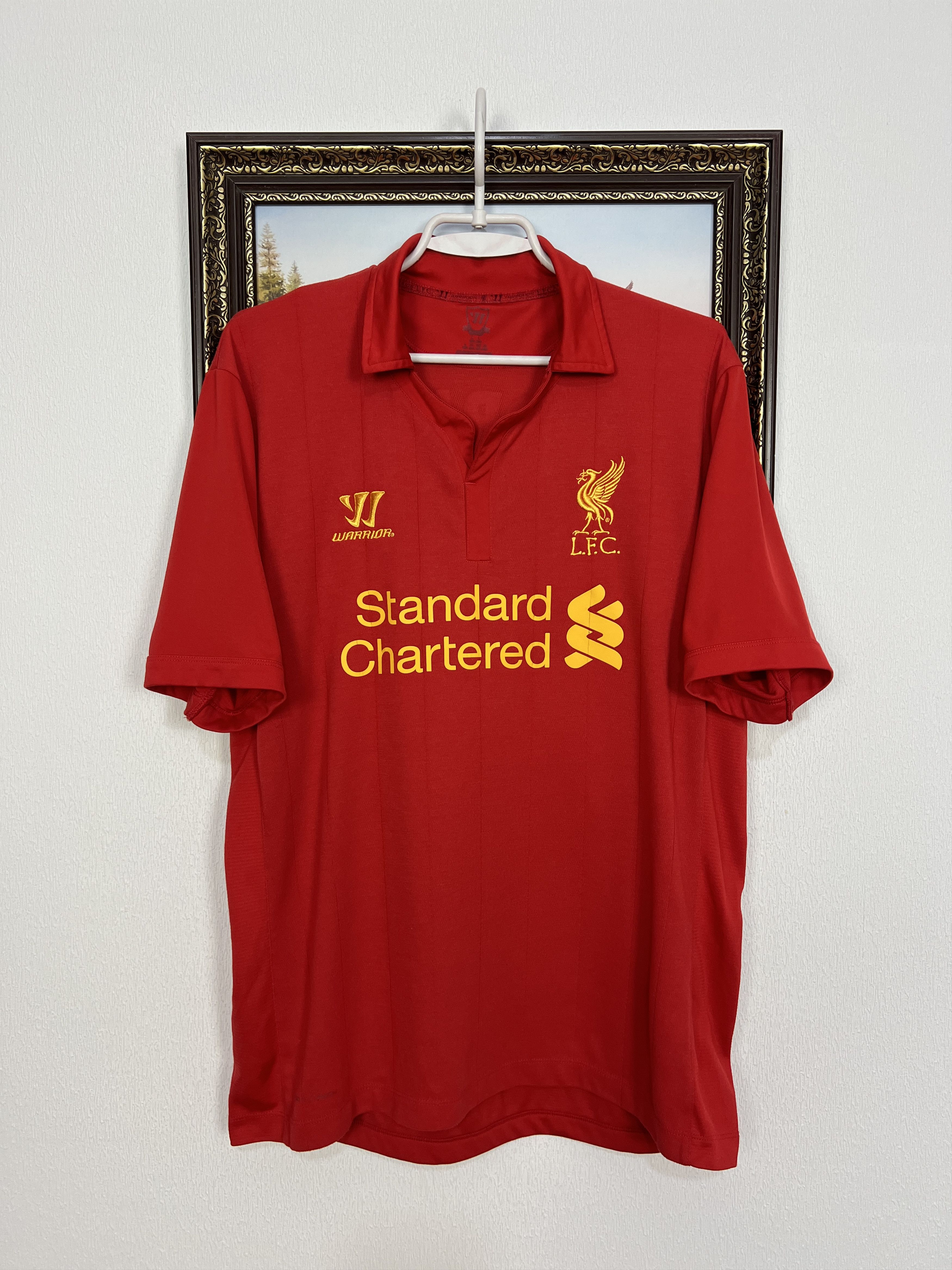 Warrior Liverpool football shirt Soccer #29 Borini Jersey Trikot Size US L / EU 52-54 / 3 - 3 Thumbnail
