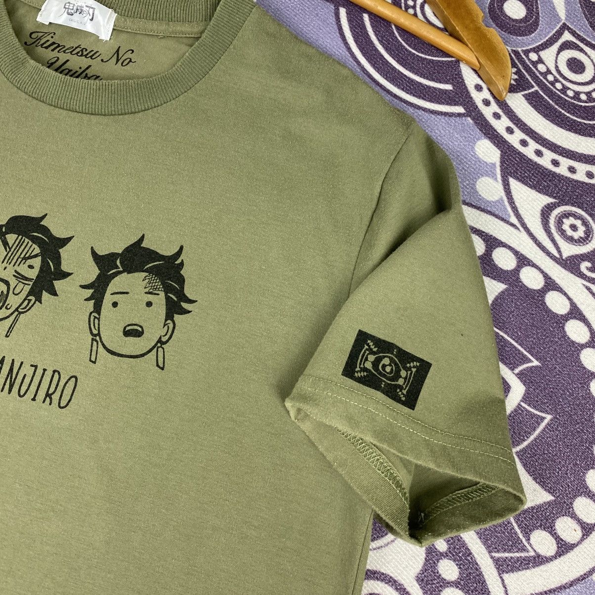 Anime Rare🔥Kamado Tanjiro Anime Shirt Big Logo Spell Out Size US M / EU 48-50 / 2 - 10 Thumbnail