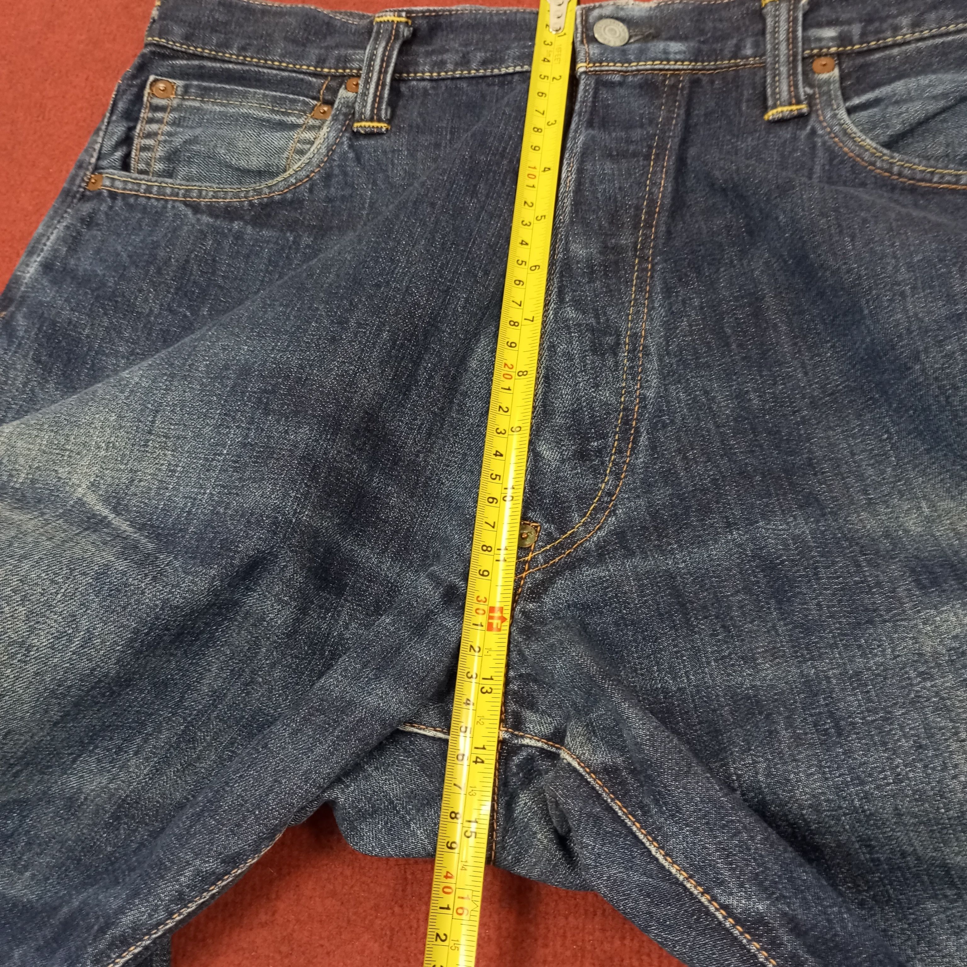 Japanese Brand Vintage Evisu Yamane Japanese Brand Custom Jeans c244n15 Size US 35 - 7 Thumbnail