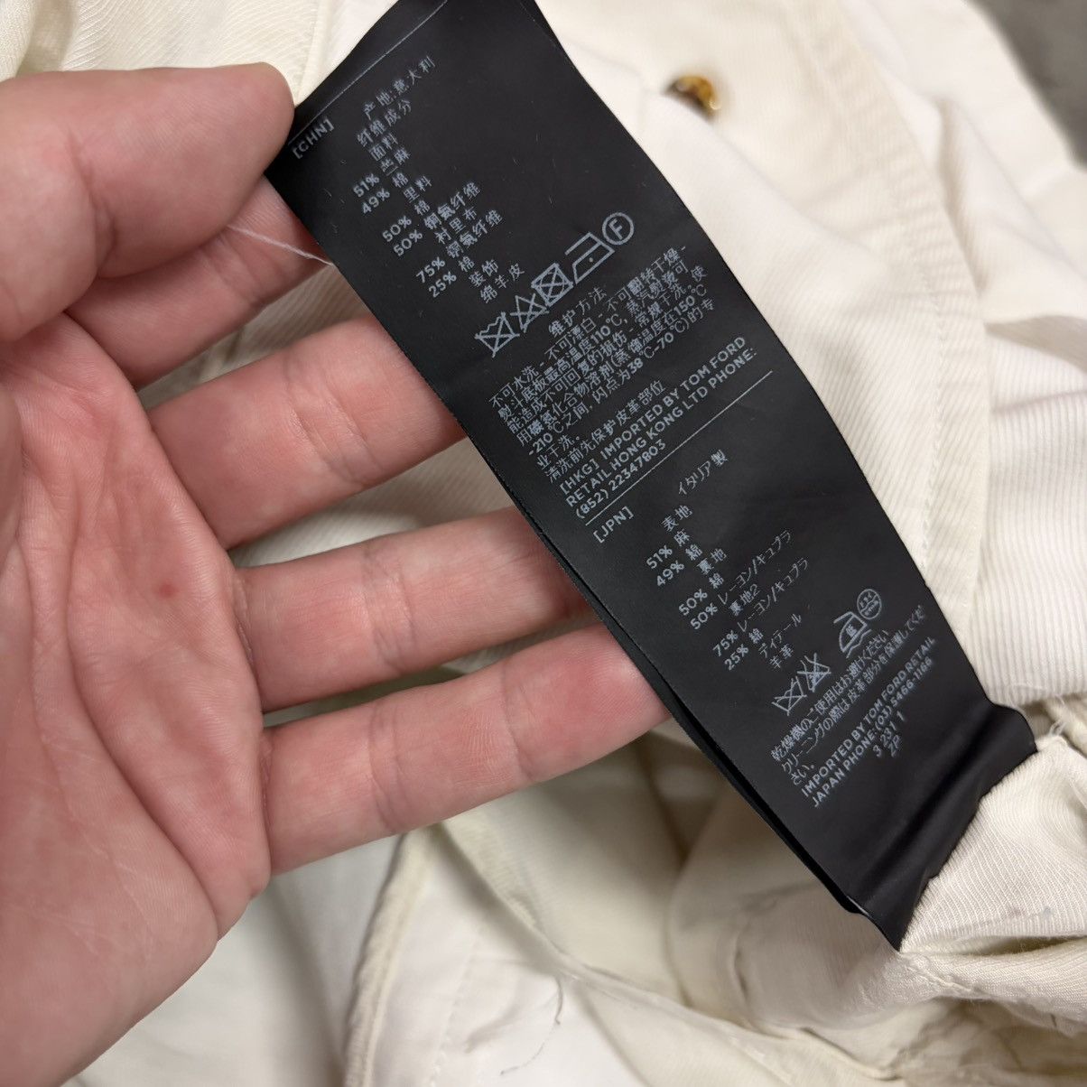 Tom Ford Tom Ford Safari Jacket Rayon Cotton Size 54 Needs Repairs Size US L / EU 52-54 / 3 - 16 Thumbnail