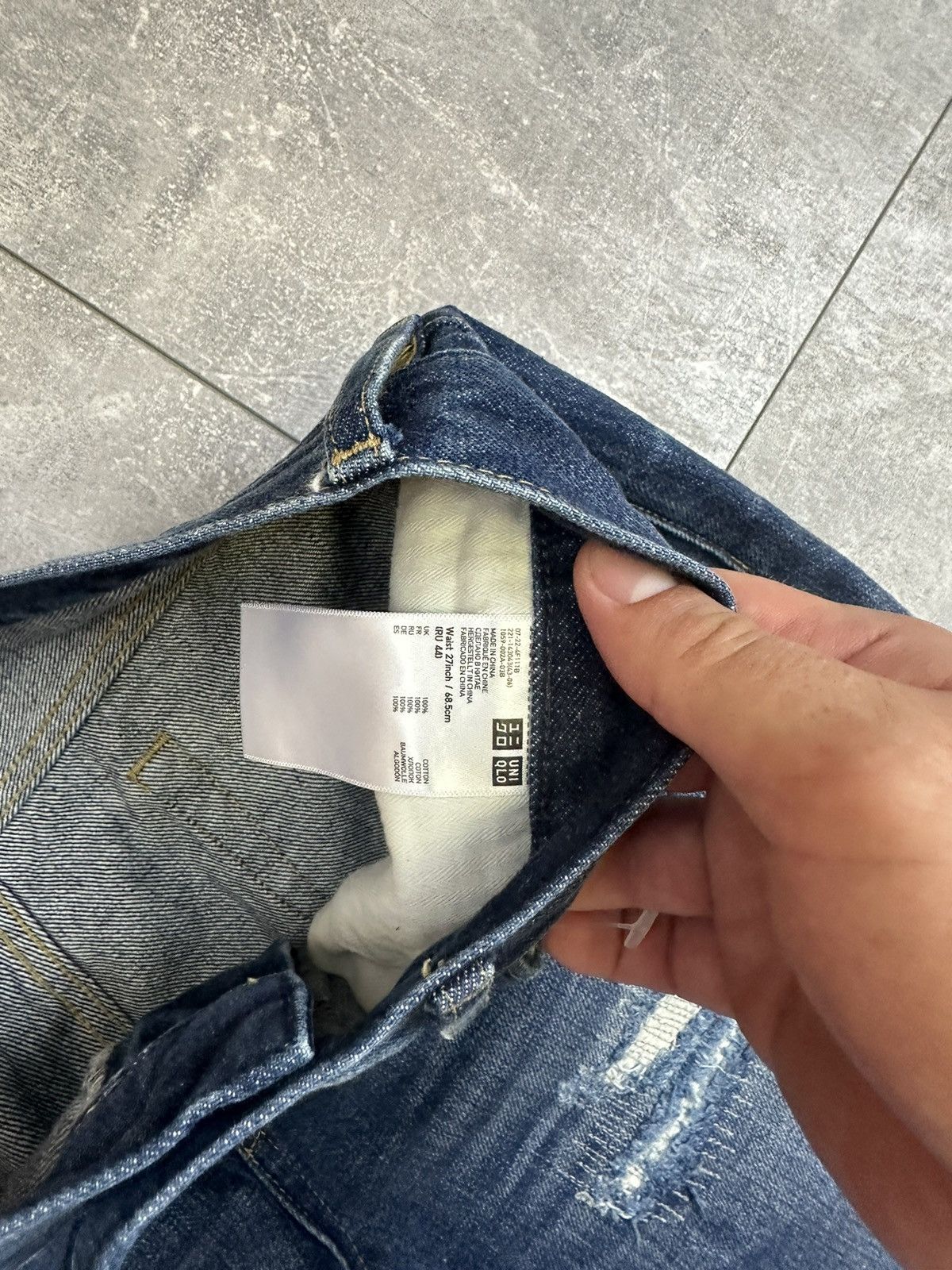 Uniqlo Uniqlo Japanese Selvedge Jeans Denim Pants Size US 32 / EU 48 - 6 Thumbnail