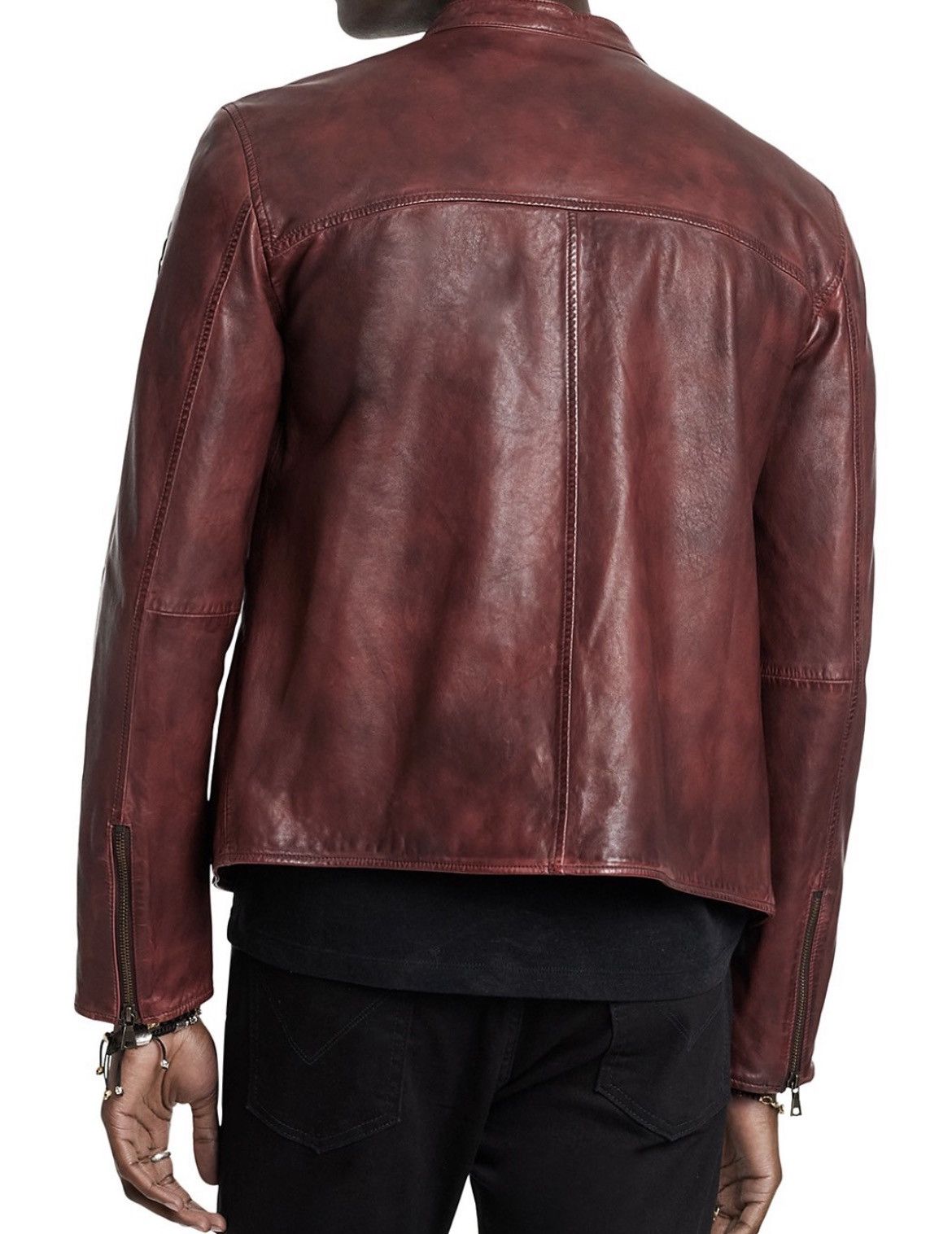 John Varvatos Reynolds racer jacket Size EU 50 USA 40 Size US M / EU 48-50 / 2 - 2 Thumbnail