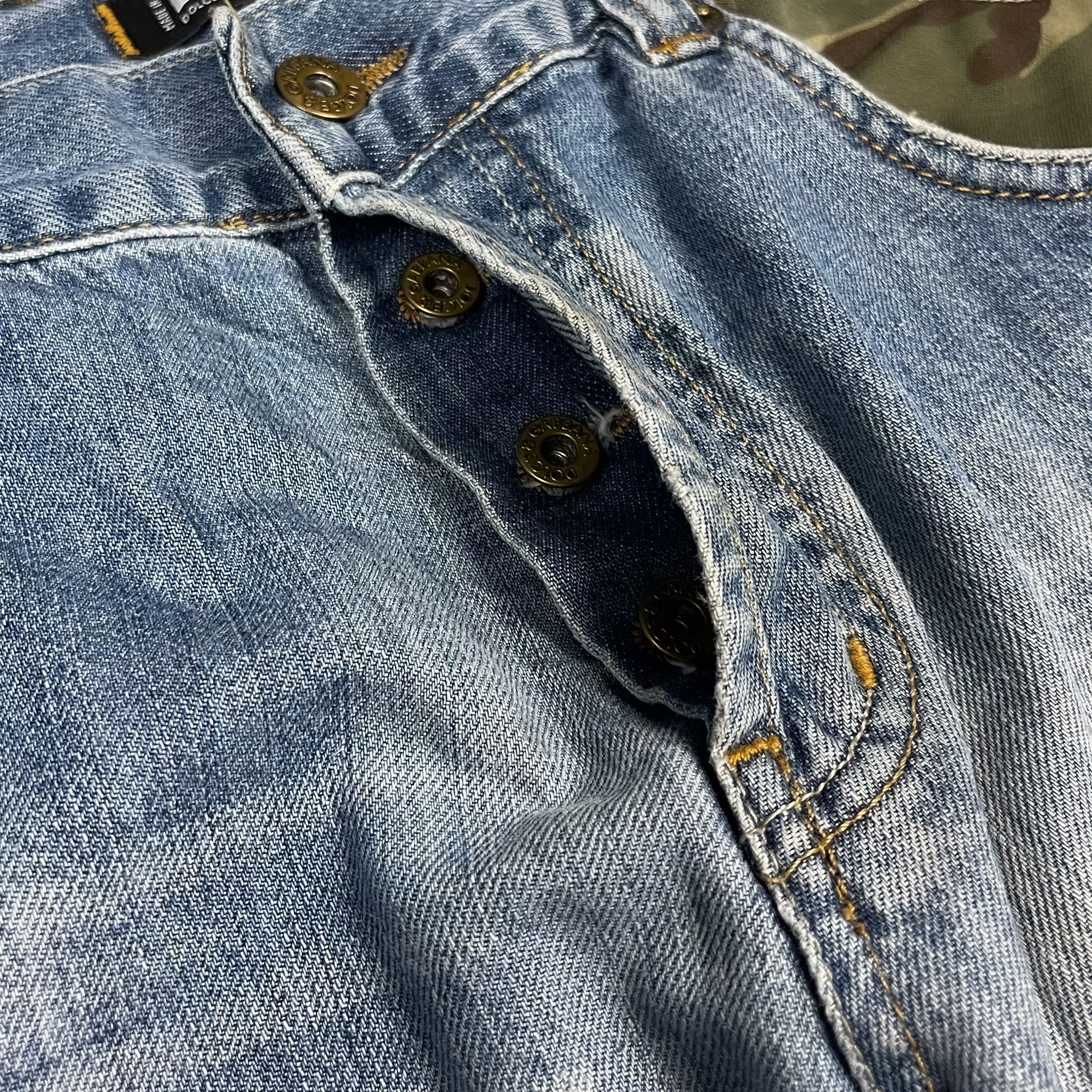 Dolce & Gabbana Dolce & Gabbana Straight Camo Denim Jeans Size US 36 / EU 52 - 6 Thumbnail
