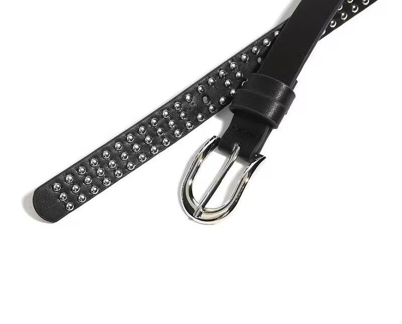 Japanese Brand Punk rockers streetwear black colour belt Size ONE SIZE - 4 Thumbnail
