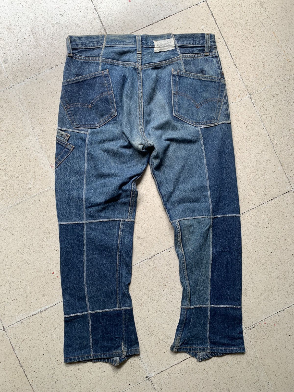 Takahiromiyashita The Soloist. Rebuild reconstructed denim pants Size US 32 / EU 48 - 7 Thumbnail
