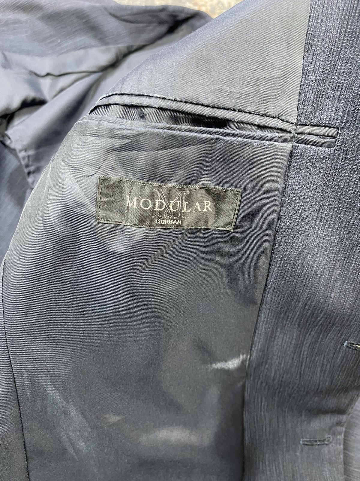 Japanese Brand D’Urban Modular Crumpled Weave Blazer Size US L / EU 52-54 / 3 - 14 Thumbnail