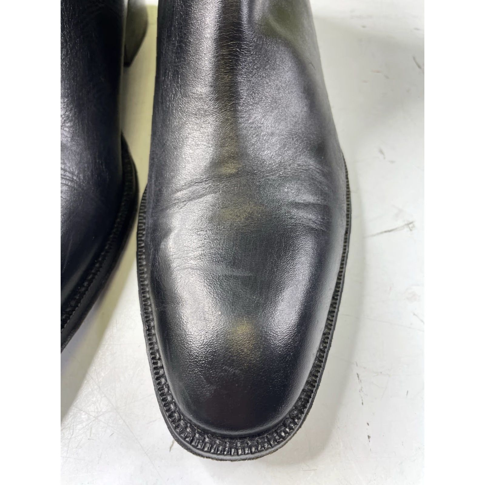 Vintage VINTAGE Jo Ghost Chelsea Boots Black Leather Mens EU 44 US 11 Italy Chelsea Boots Mens Leather Black 44 11 Jo Ghost Boots Ghost Moderate wear Size US 11 / EU 44 - 4 Thumbnail