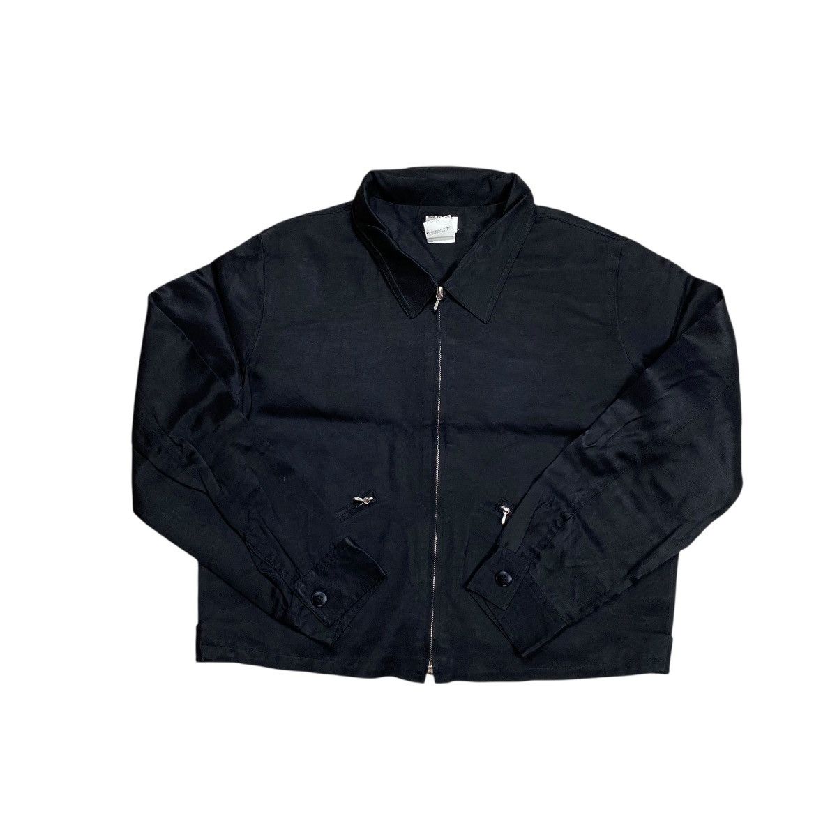 agnes b. Agnes B Lizard Embroidered Work Jacket Boxy Fit Size US M / EU 48-50 / 2 - 3 Thumbnail