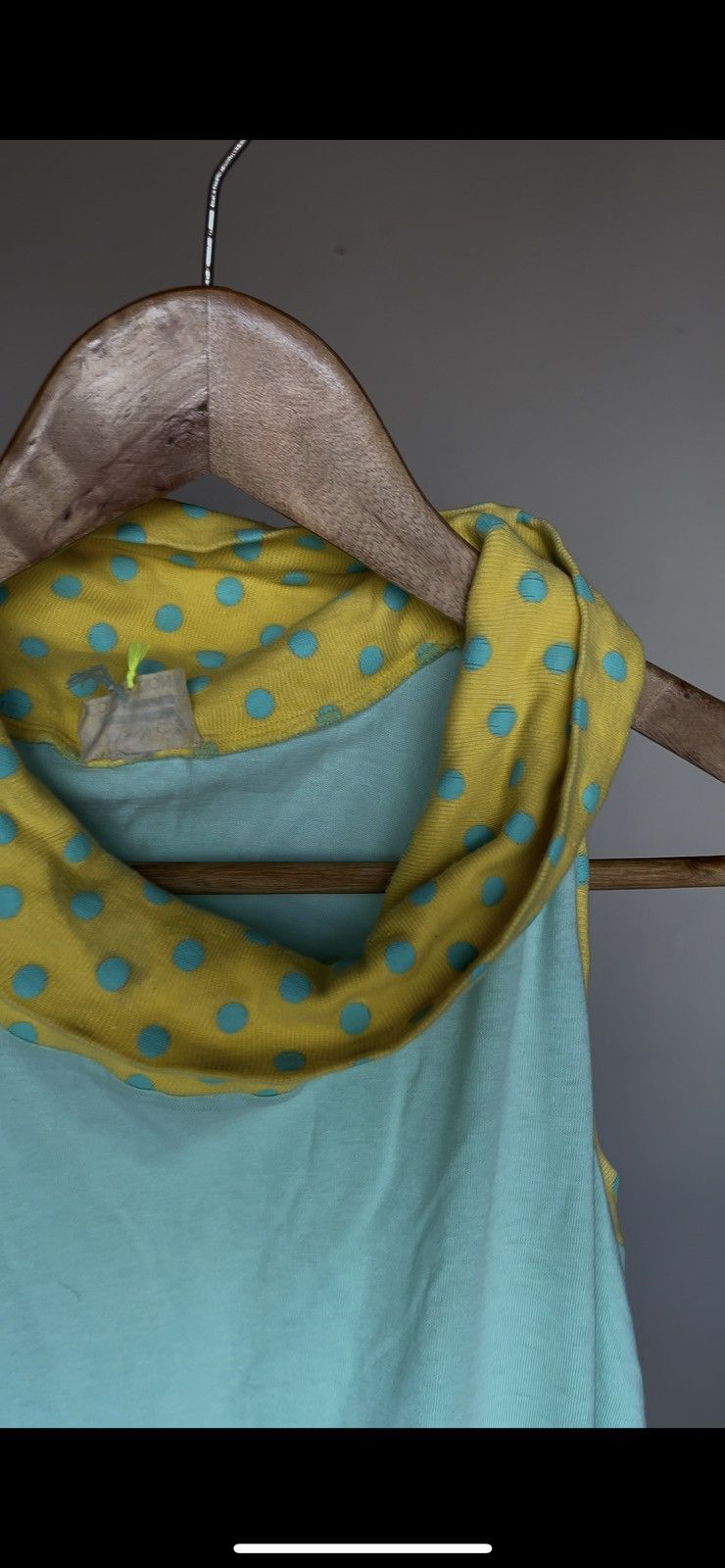 French Connection × Vintage Turtle Neck Polka Dot Dress Size M / US 6-8 / IT 42-44 - 4 Thumbnail