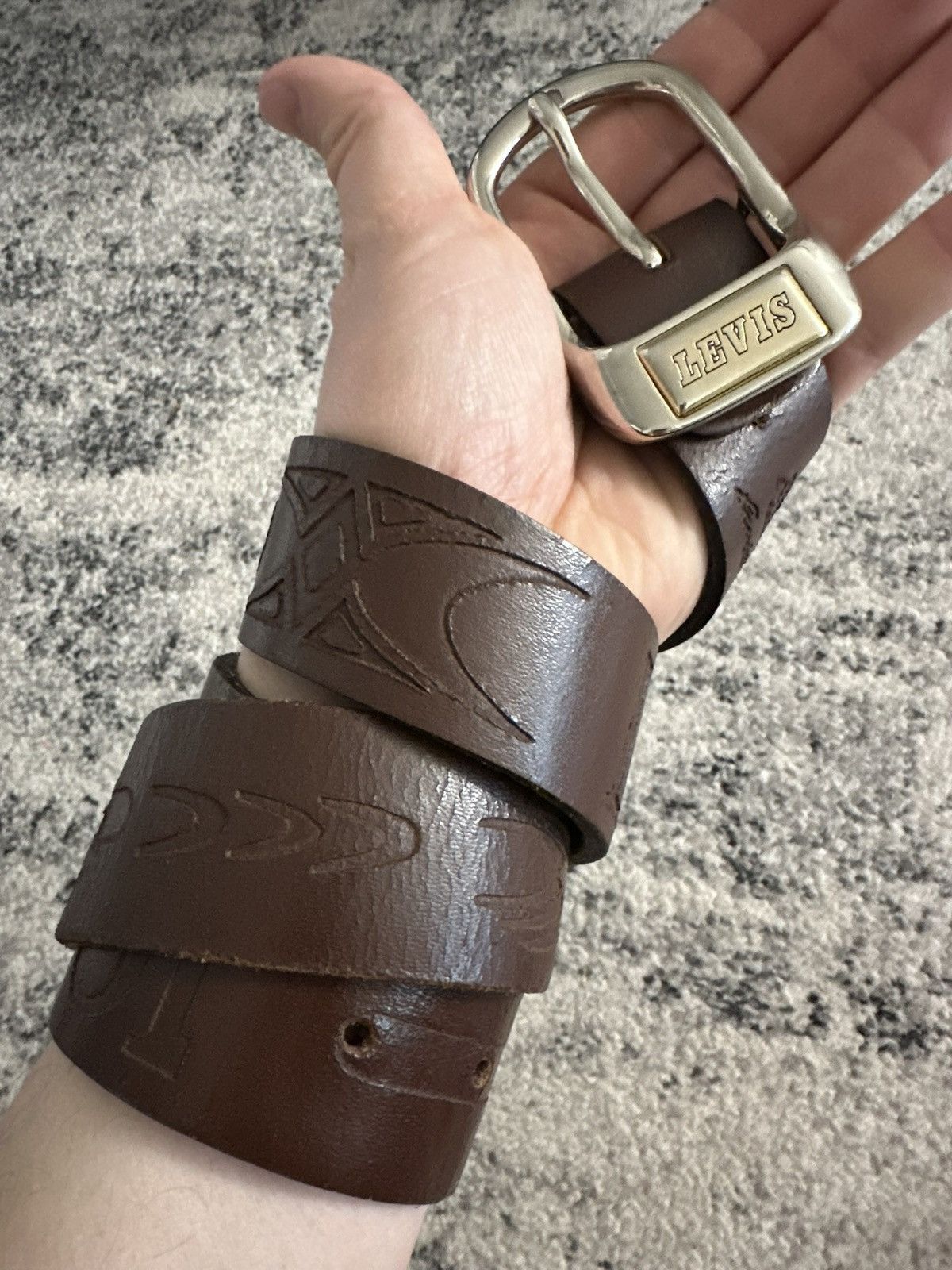 Levi's Levi’s Levis True Vintage StreetWear Rare y2k Belt Exclusive Size ONE SIZE - 1 Thumbnail