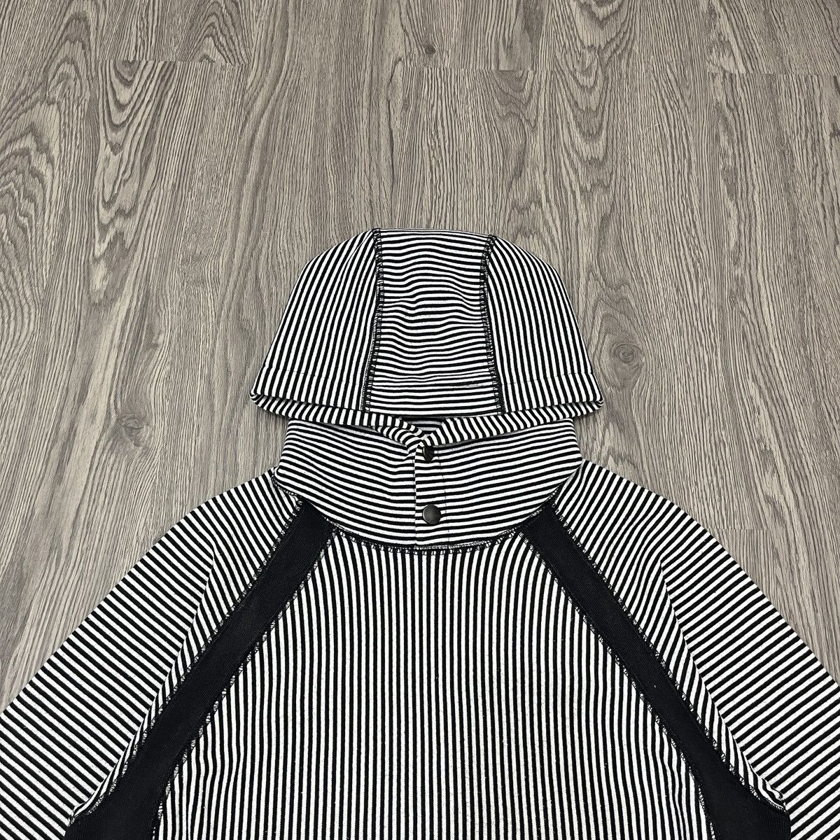 Engineered Garments RARE Reglan Hoodie Stripe Engineered Garments Size US S / EU 44-46 / 1 - 2 Thumbnail