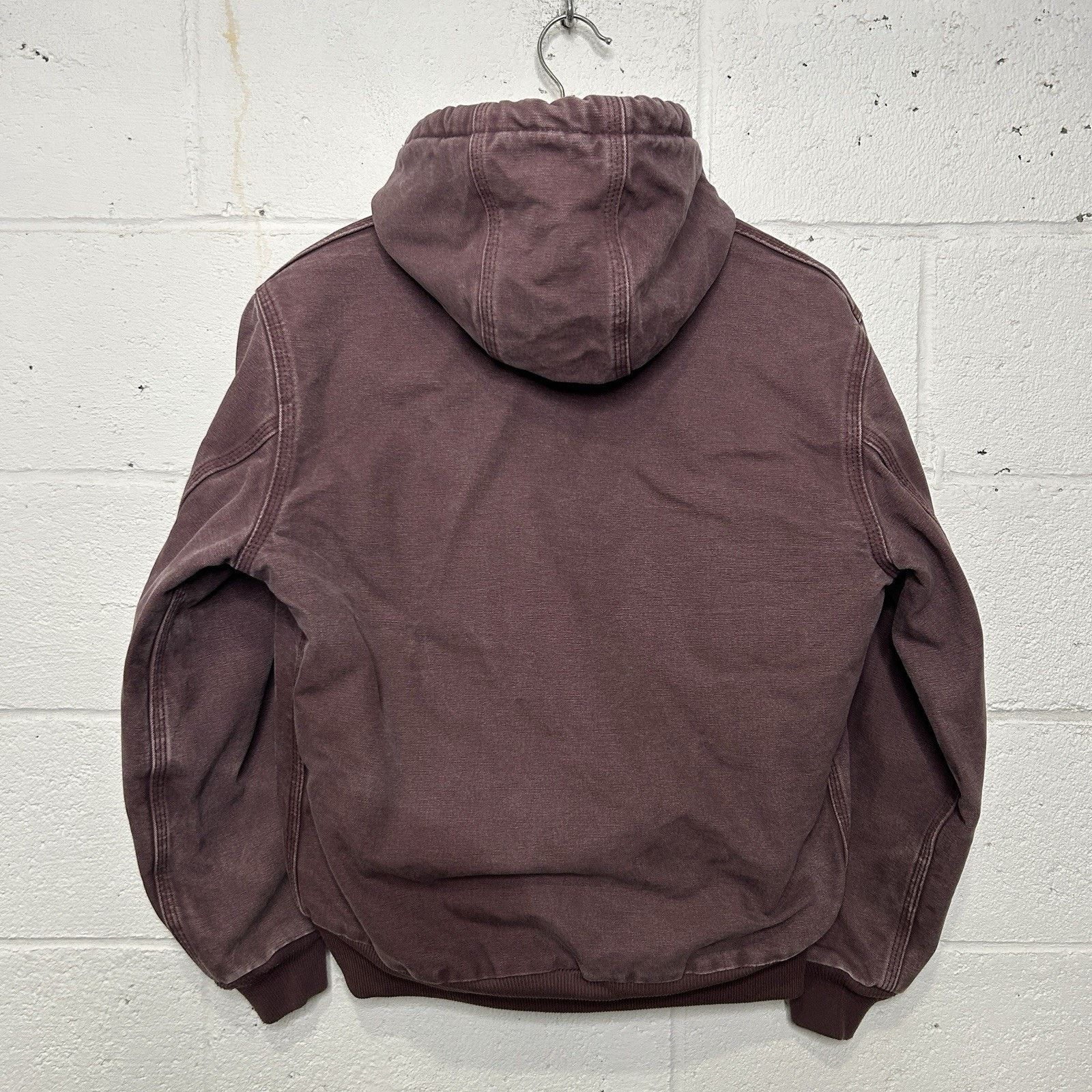 Carhartt Vintage Carhartt Quilted Active Jacket “Deep Plum” WJ130 DPM Size S / US 4 / IT 40 - 2 Thumbnail