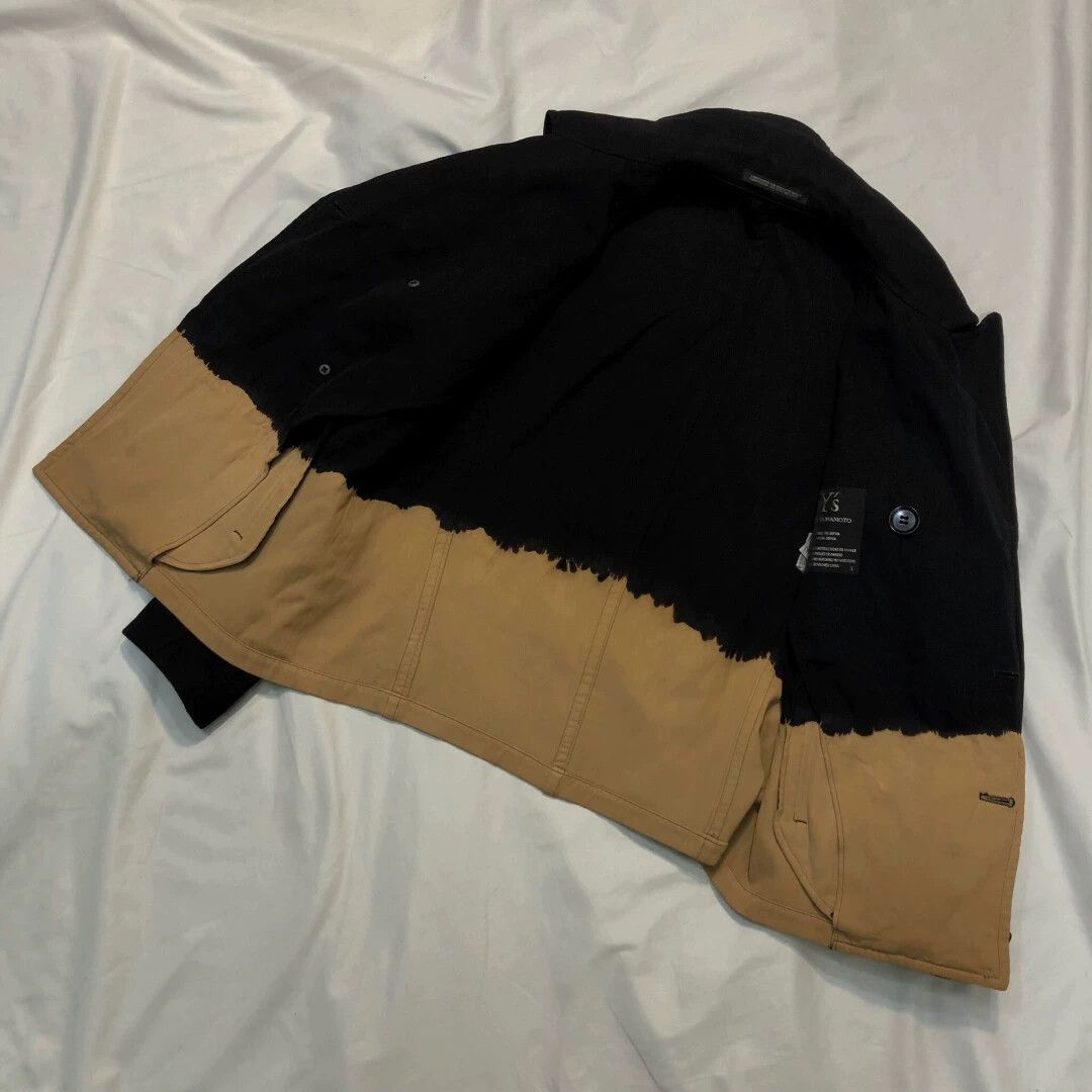 Yohji Yamamoto YohjiYamamoto 03AW Discharge Print Jacket Earth Yellow Size L / US 10 / IT 46 - 4 Thumbnail