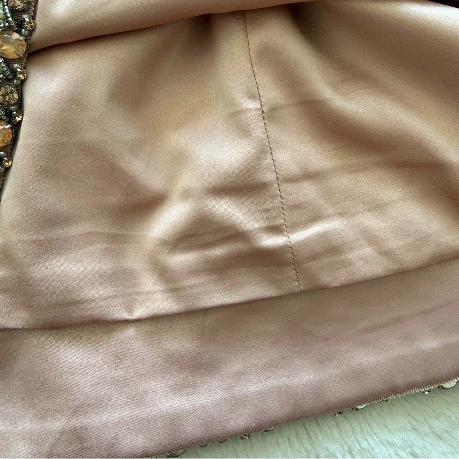 ALEXIS ALEXIS women velvet dress with crystals size 6 US 1200$ Size M / US 6-8 / IT 42-44 - 11 Thumbnail