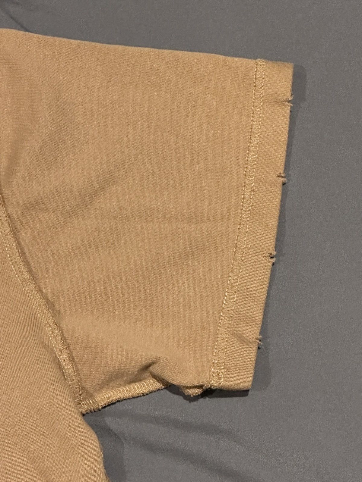 Other Almost Someday 2XL Distressed Oversized Logo T-Shirt, Tan. Size US XXL / EU 58 / 5 - 5 Thumbnail