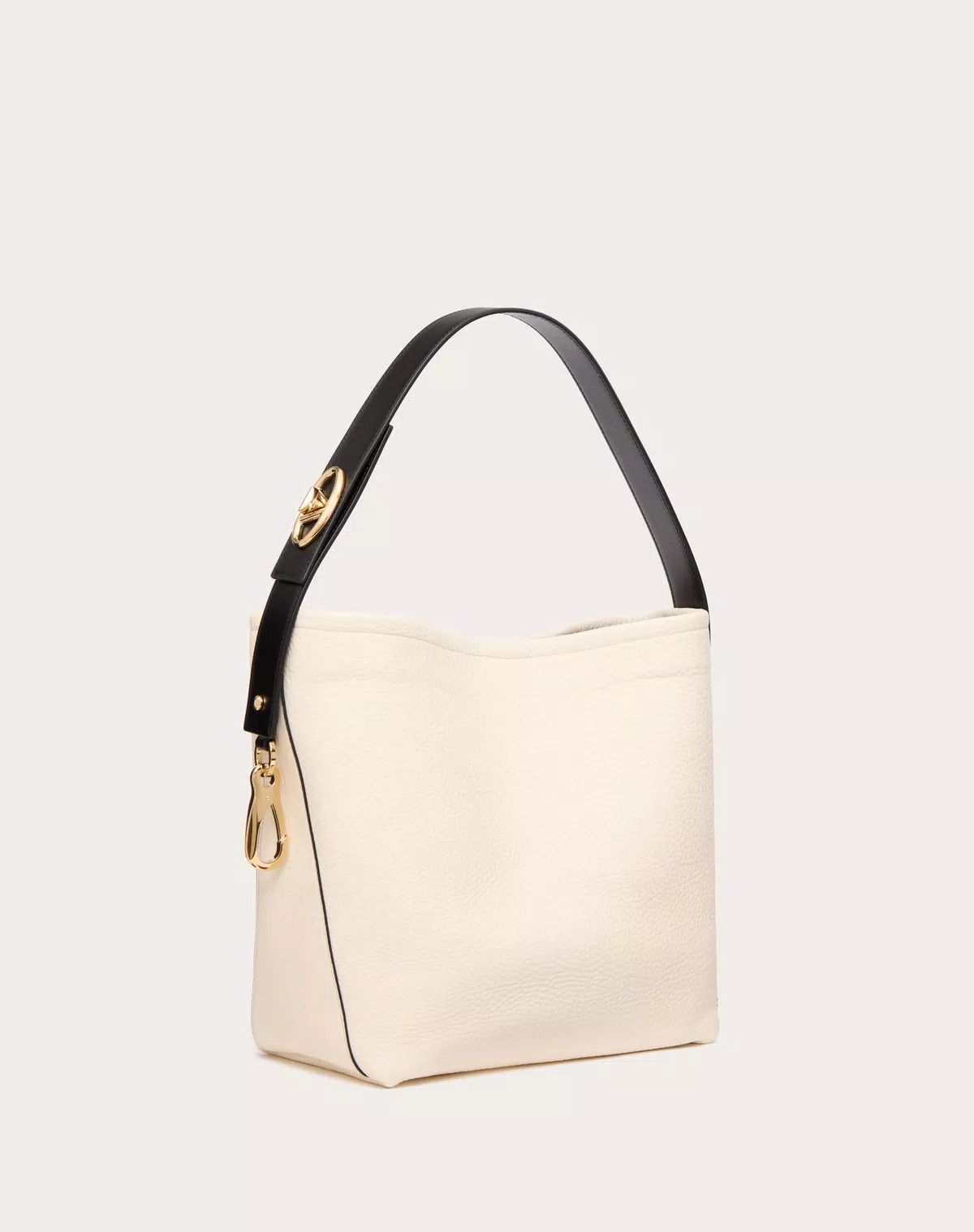 Valentino oc11z0725 Size:OS/Locker Nappa Shopping Bag in White Size ONE SIZE - 2 Thumbnail
