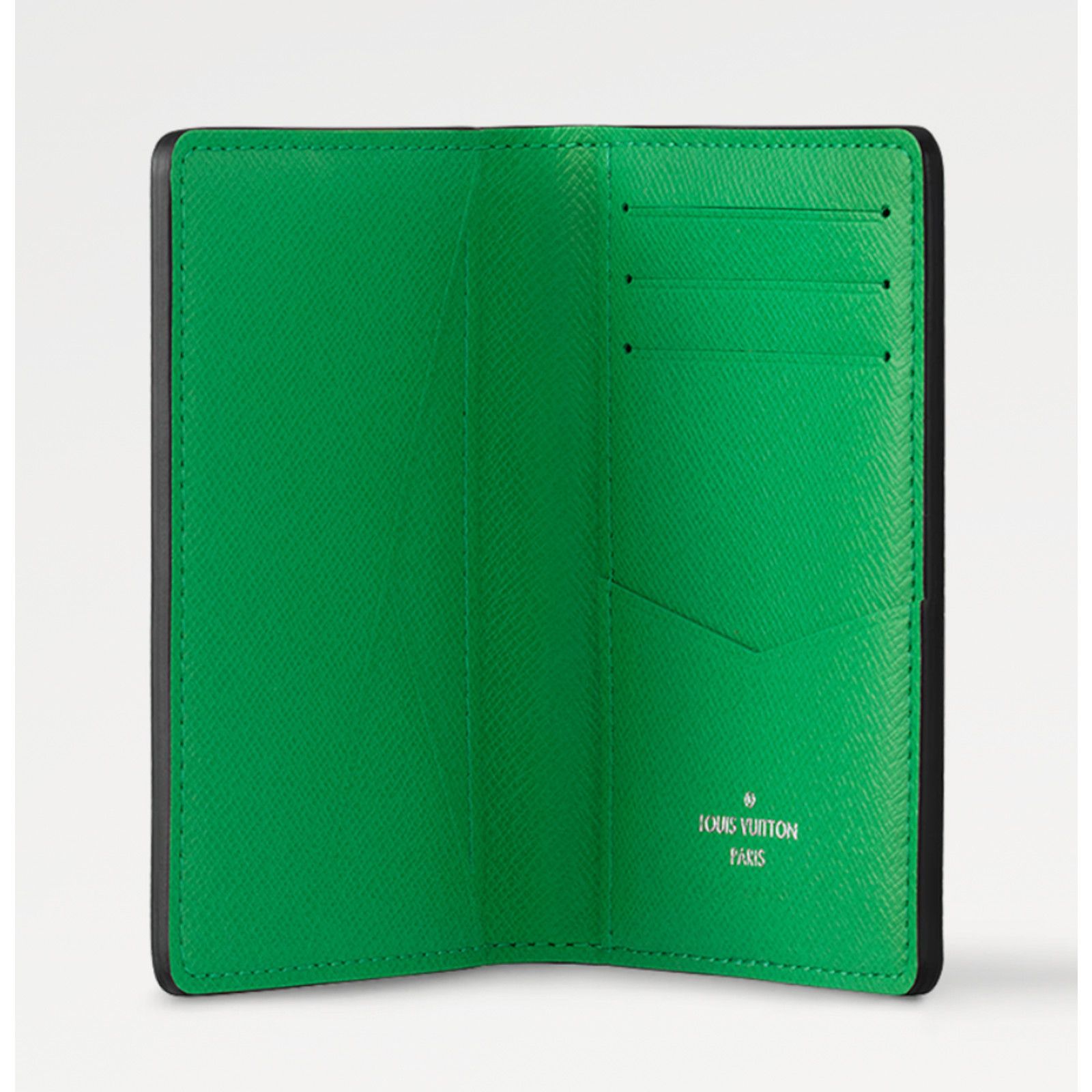 Louis Vuitton Louis Vuitton Green Monogram Logo Pocket Organizer Wallet Size ONE SIZE - 9 Thumbnail