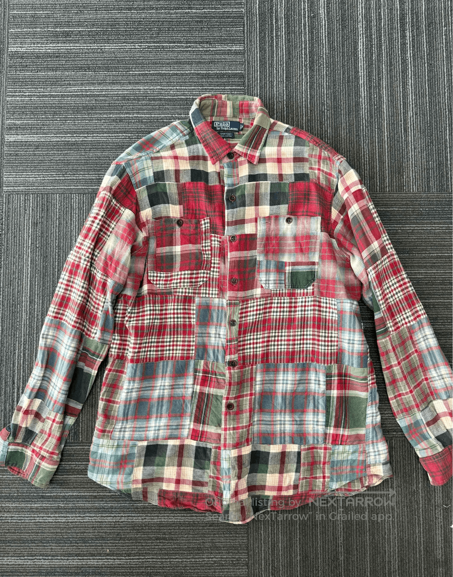 Polo Ralph Lauren Polo Ralph Lauren Patchwork Shirt. Size US M / EU 48-50 / 2 - 1 Thumbnail