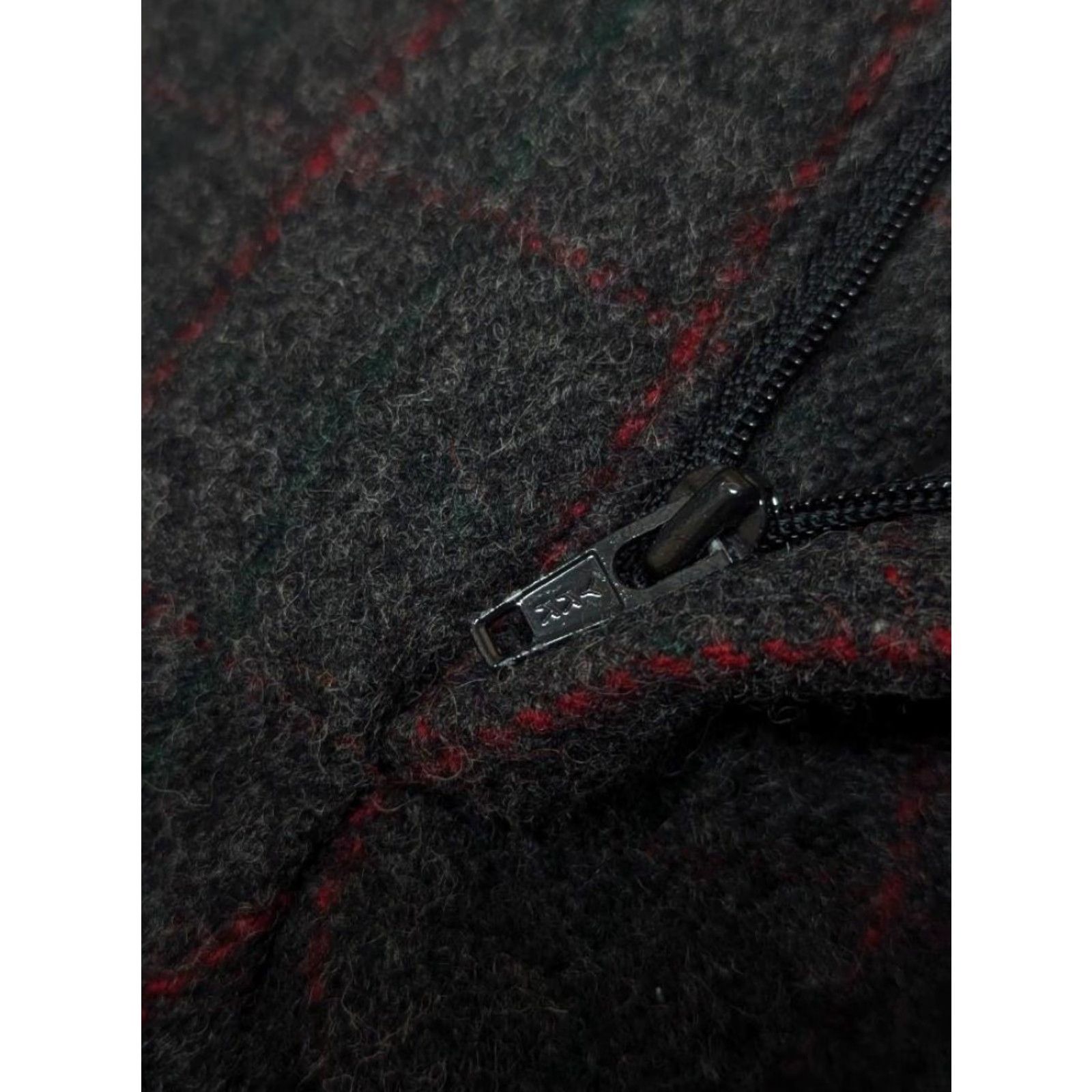 Vintage VINTAGE Woolrich pants 34x30 WOOLRICH hunting Malone windowpane gray Wool woollen pants Mens 34x30 Woolrich Malone windowpane 90s event era Size US 34 / EU 50 - 4 Thumbnail