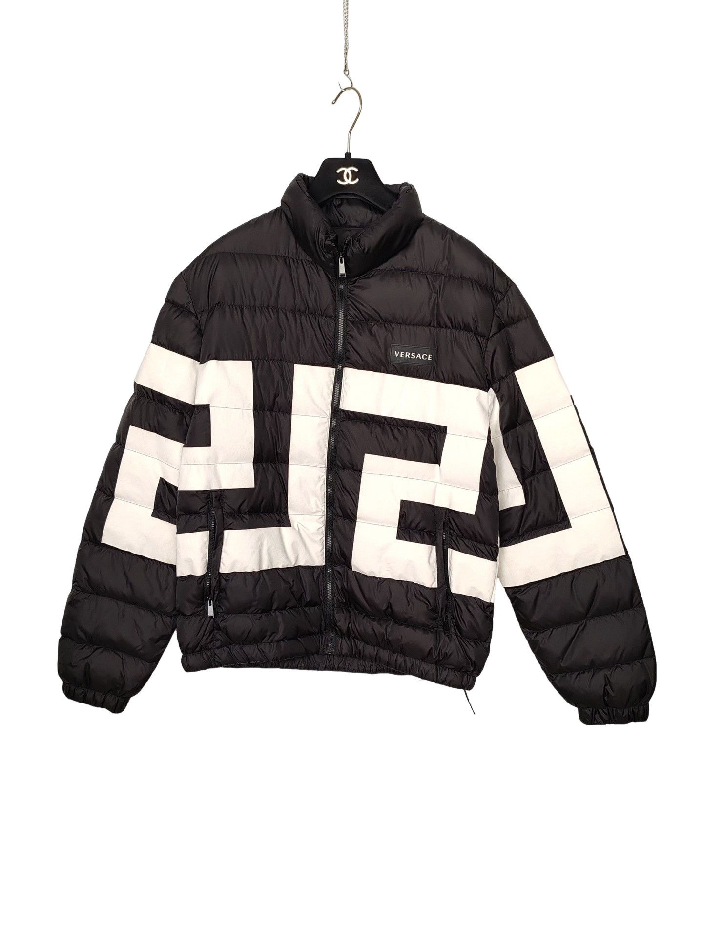 Versace Versace Greek Key Puffer Jacket Size S Size US S / EU 44-46 / 1 - 1 Thumbnail
