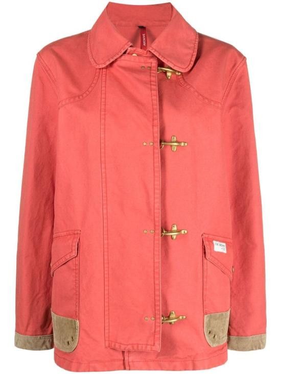 Fay FAY Women Jackets MAW1246411L UC2R007 Red Size S / US 4 / IT 40 - 1 Thumbnail