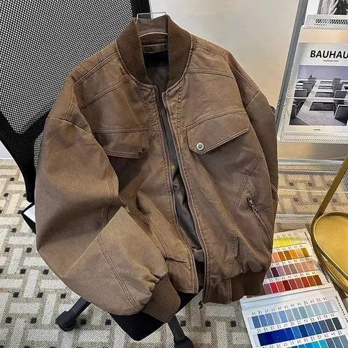 Japanese Brand Kawasaki x moto Casual Loose Baseball Jacket Coat Size US M / EU 48-50 / 2 - 4 Thumbnail